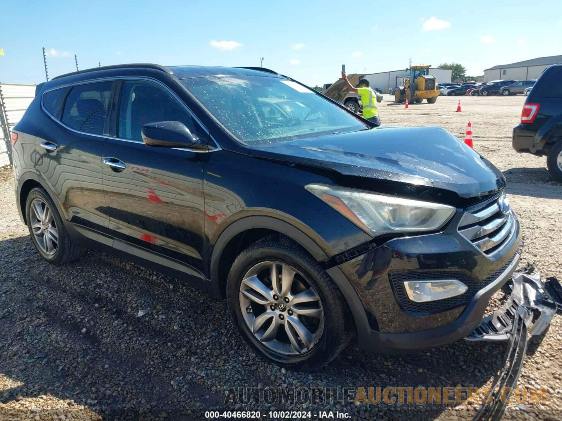 5XYZU3LAXDG005417 HYUNDAI SANTA FE 2013