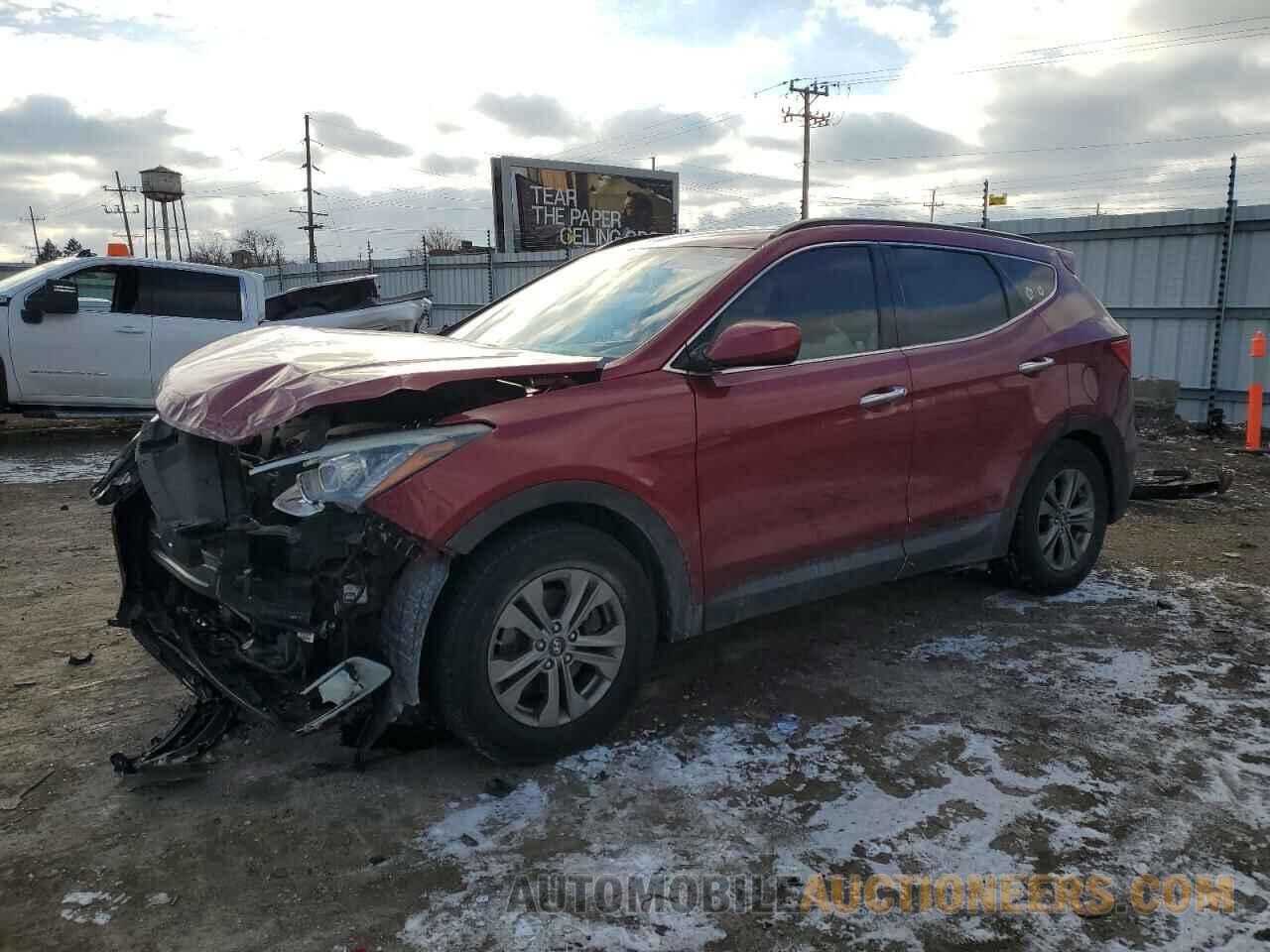 5XYZU3LB0GG327626 HYUNDAI SANTA FE 2016