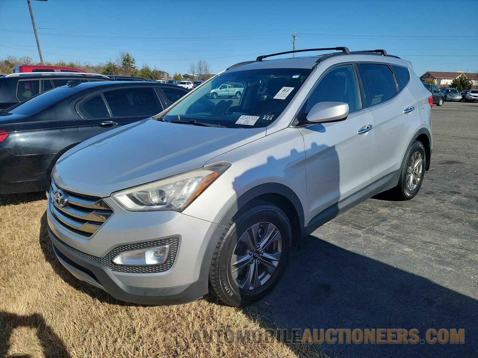 5XYZU3LB2GG355539 Hyundai Santa Fe 2016