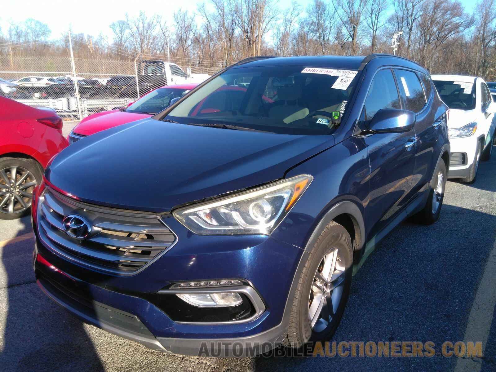 5XYZU3LB3HG454100 Hyundai Santa Fe 2017