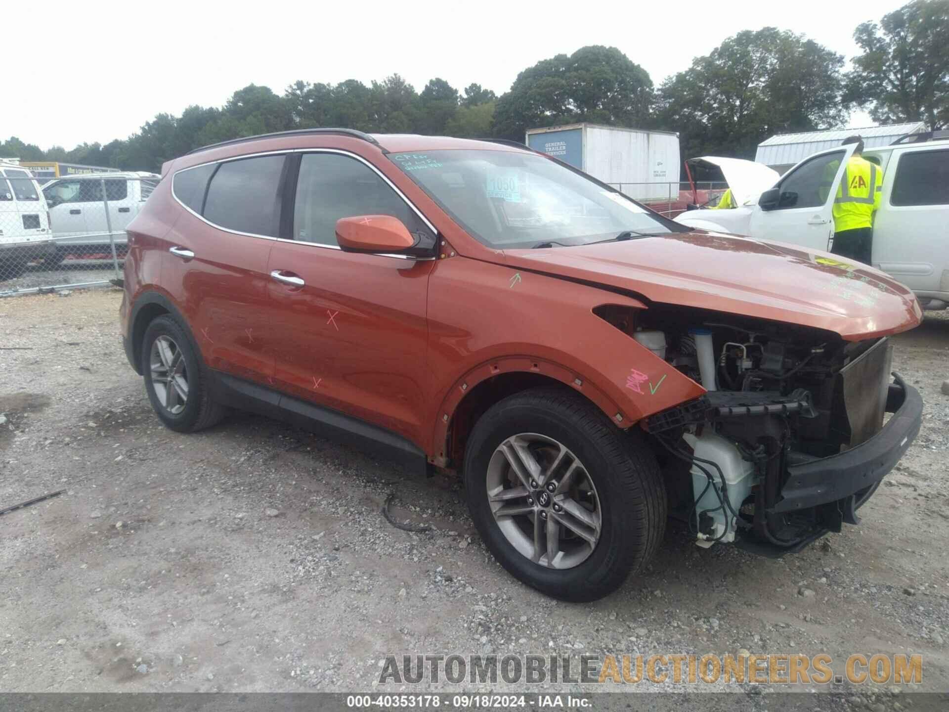 5XYZU3LB4HG387166 HYUNDAI SANTA FE SPORT 2017