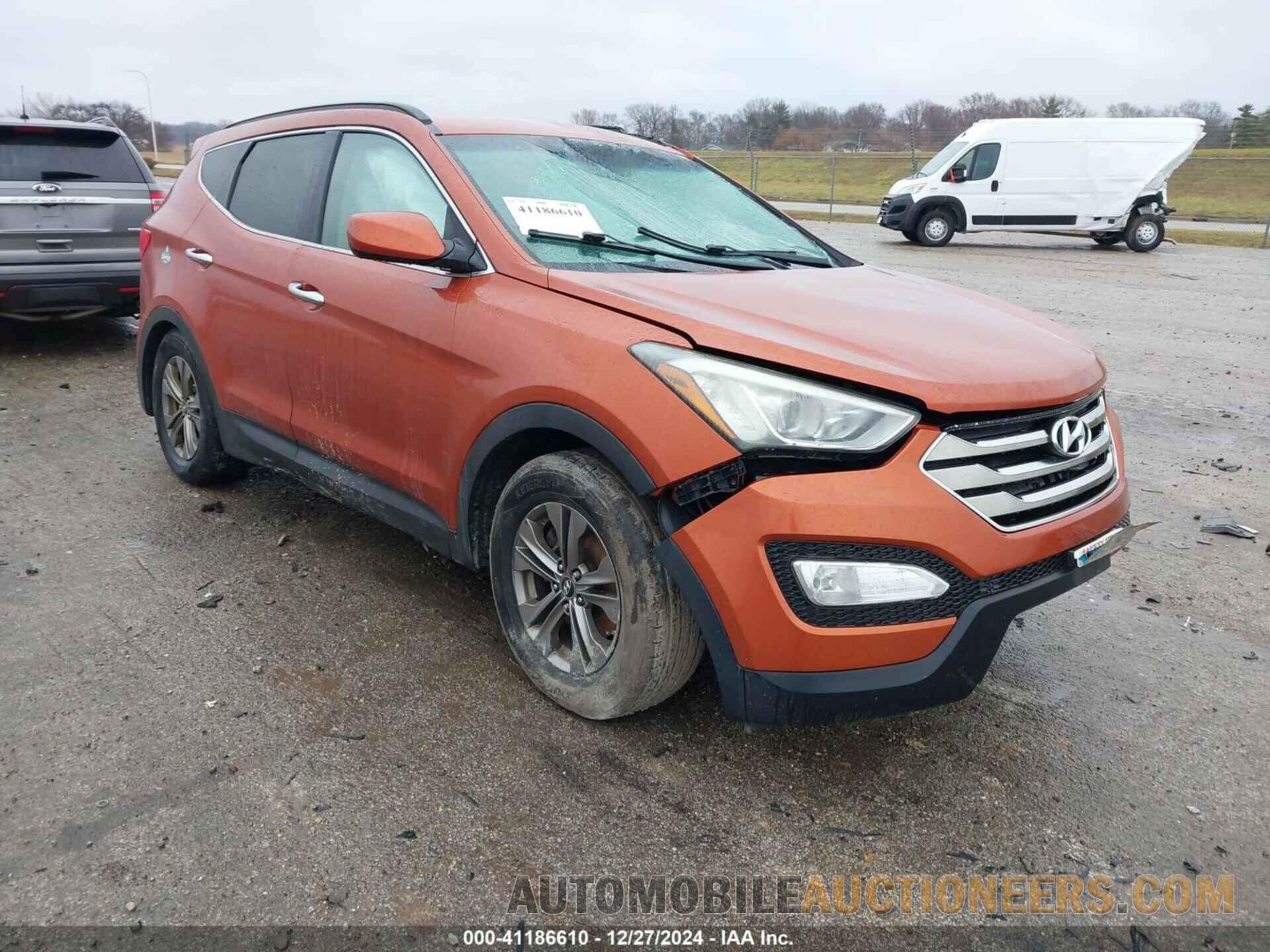 5XYZU3LB5DG004457 HYUNDAI SANTA FE 2013