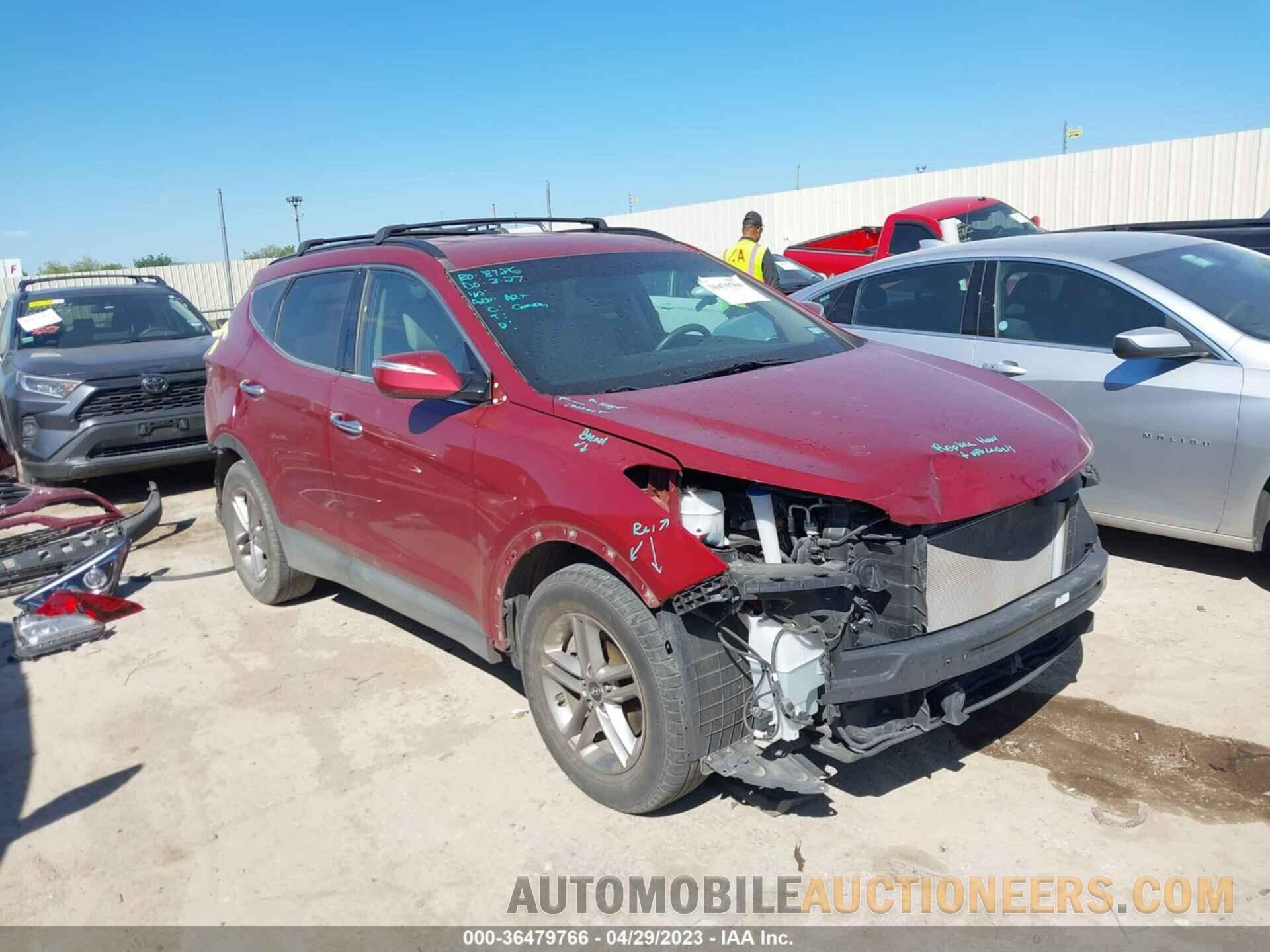 5XYZU3LB5JG535279 HYUNDAI SANTA FE SPORT 2018