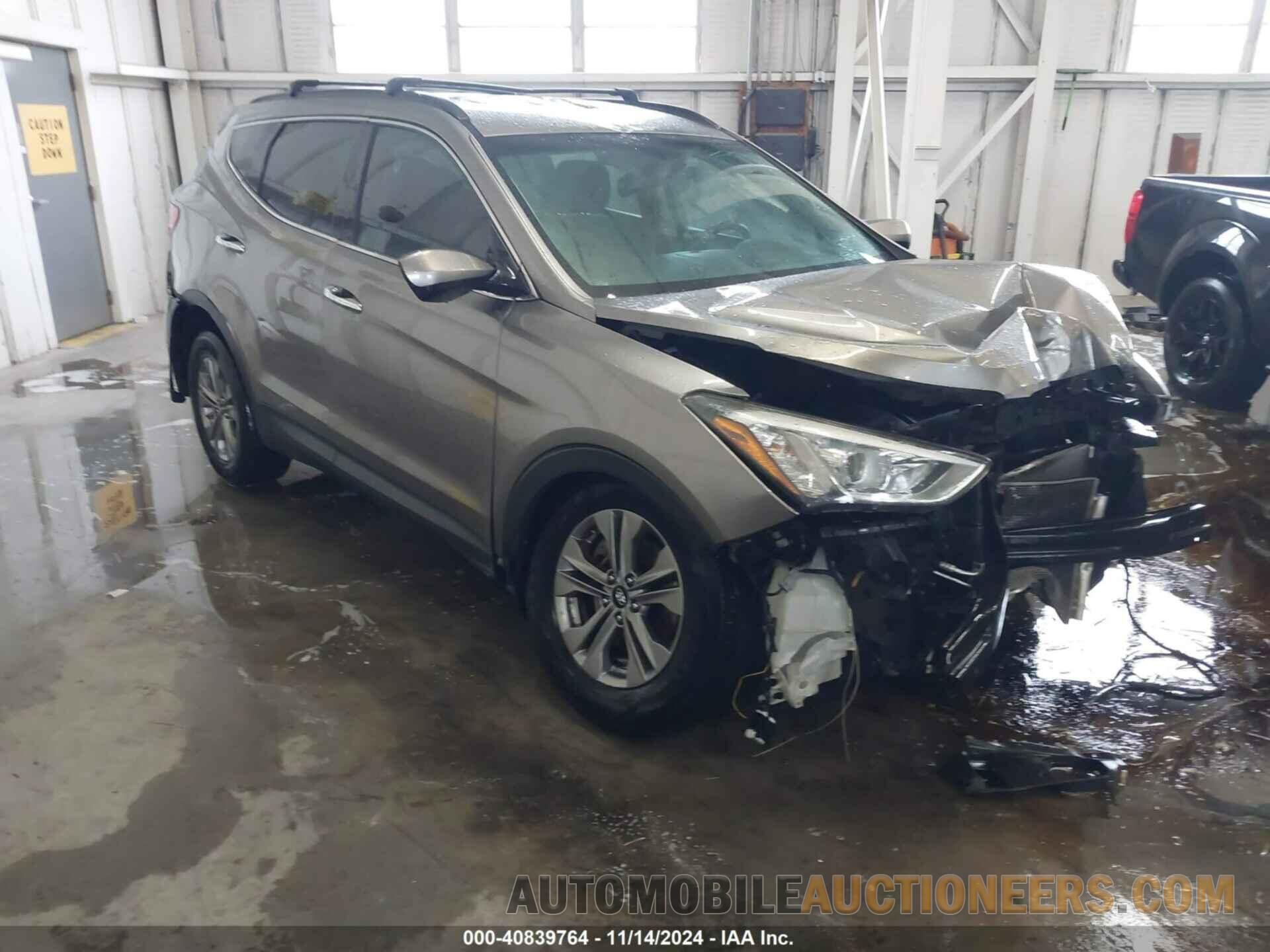 5XYZU3LB6GG347167 HYUNDAI SANTA FE SPORT 2016