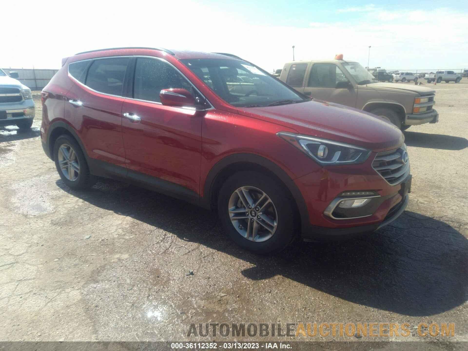 5XYZU3LB6JG525019 HYUNDAI SANTA FE SPORT 2018