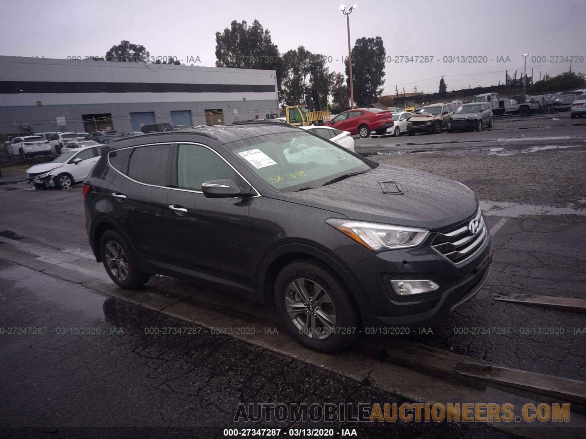 5XYZU3LB7GG380100 HYUNDAI SANTA FE SPORT 2016