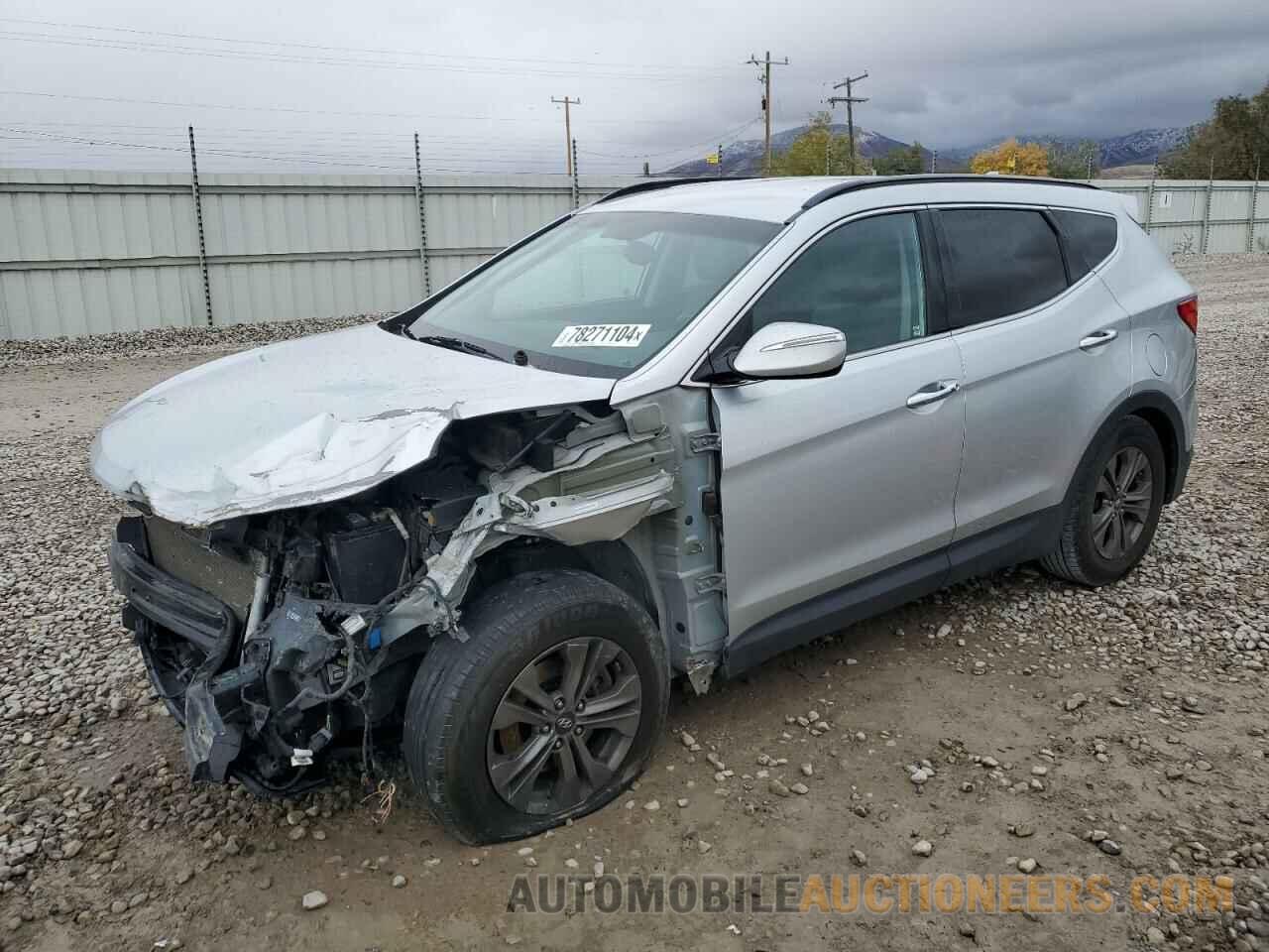 5XYZU3LB8FG276763 HYUNDAI SANTA FE 2015