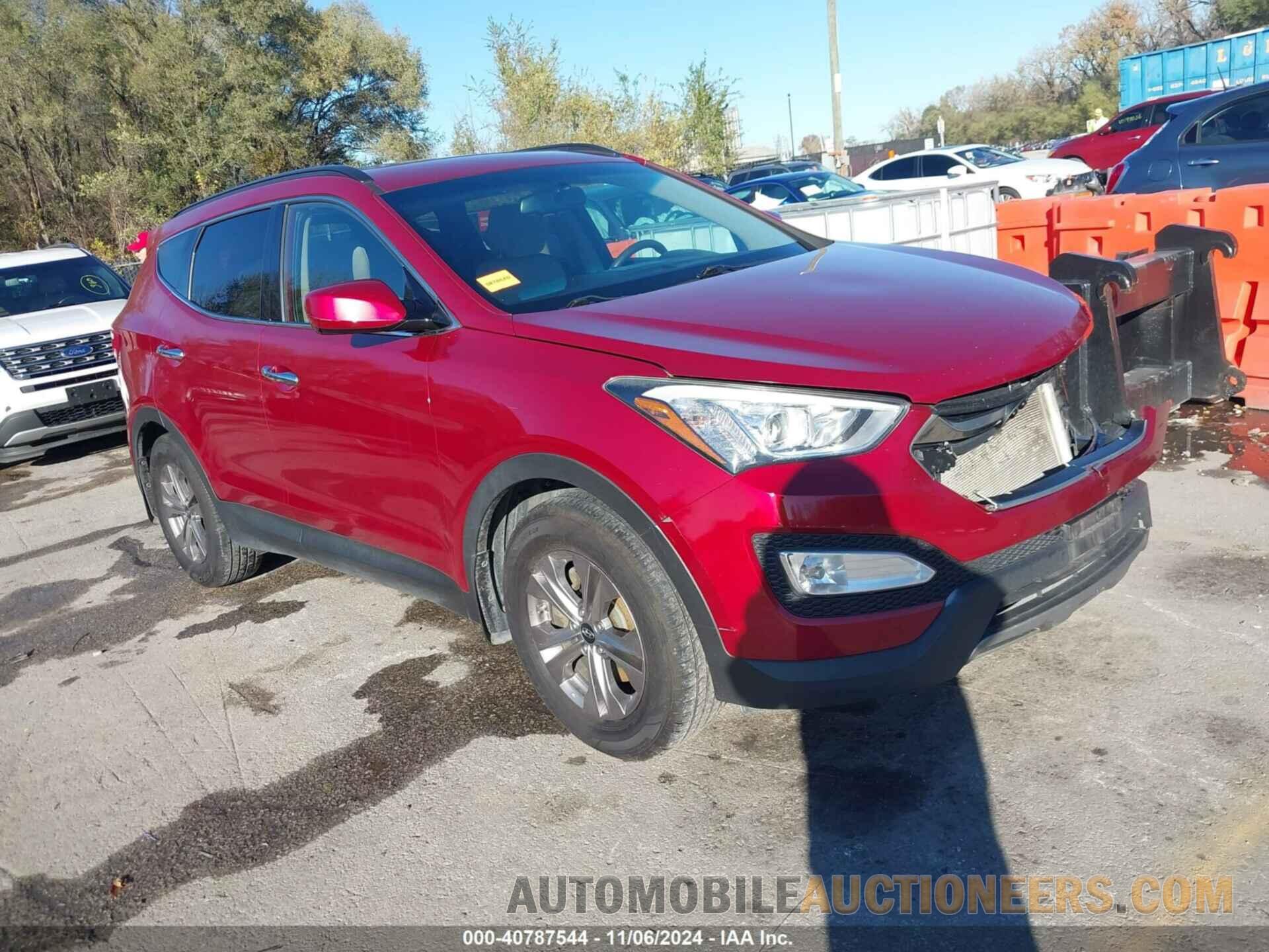 5XYZU3LB8GG335408 HYUNDAI SANTA FE SPORT 2016