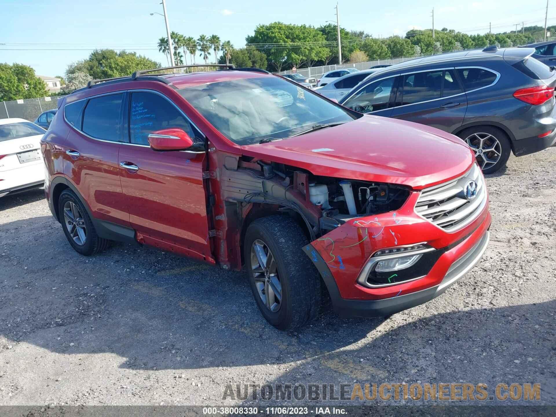 5XYZU3LB8JG506892 HYUNDAI SANTA FE SPORT 2018