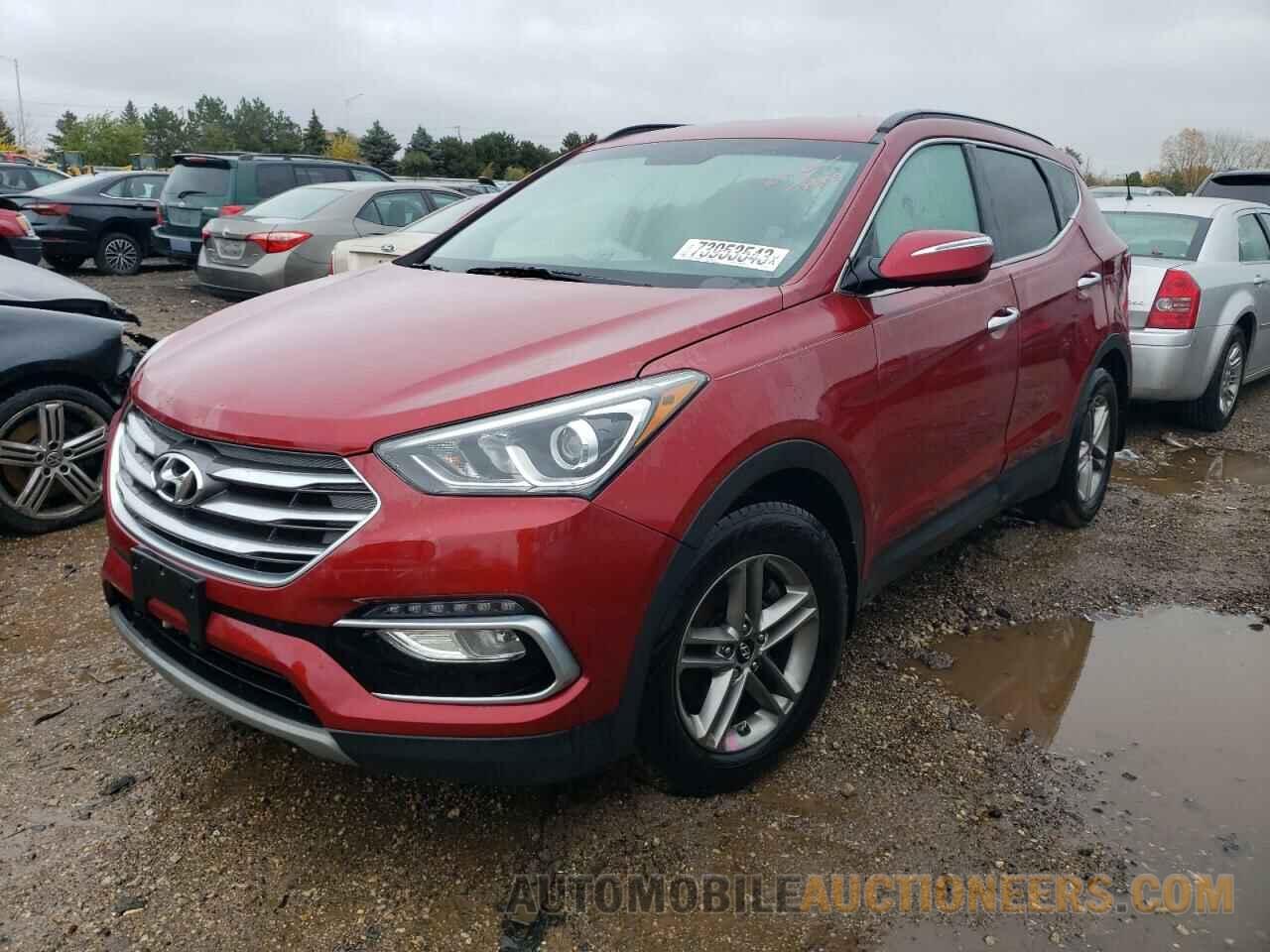 5XYZU3LB9JG554319 HYUNDAI SANTA FE 2018