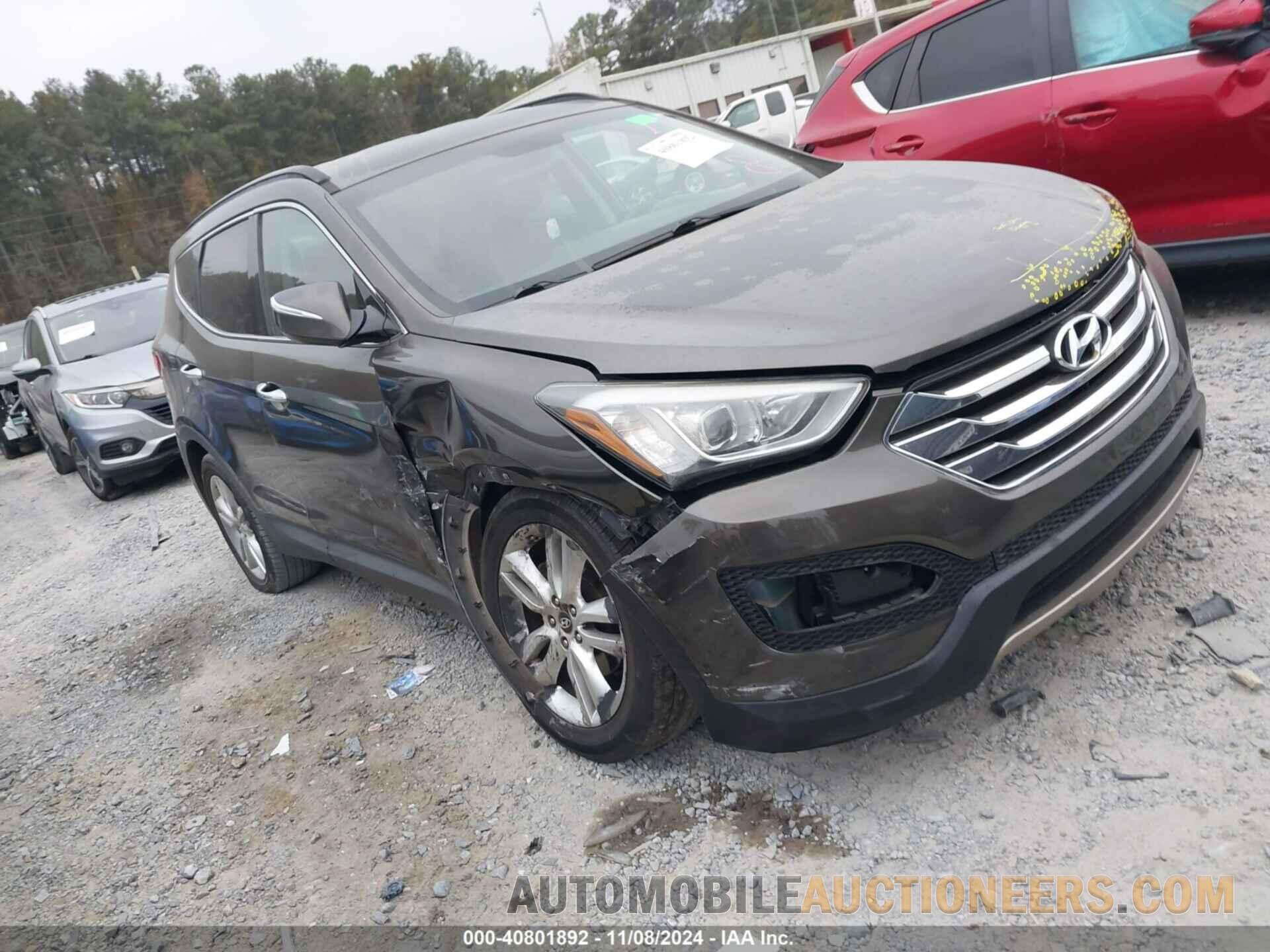 5XYZUDLA0DG001317 HYUNDAI SANTA FE 2013