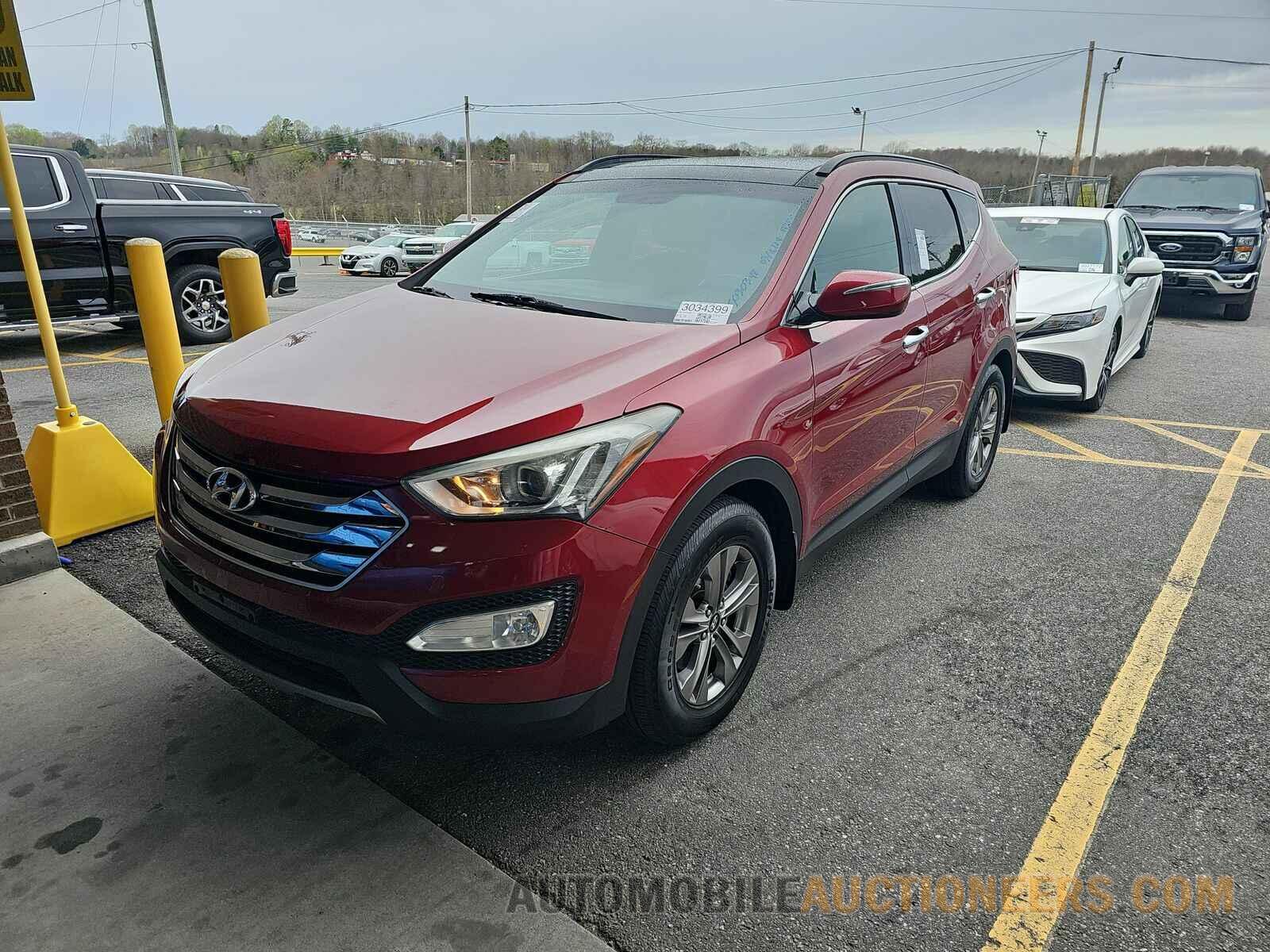 5XYZUDLB2GG305813 Hyundai Santa Fe 2016