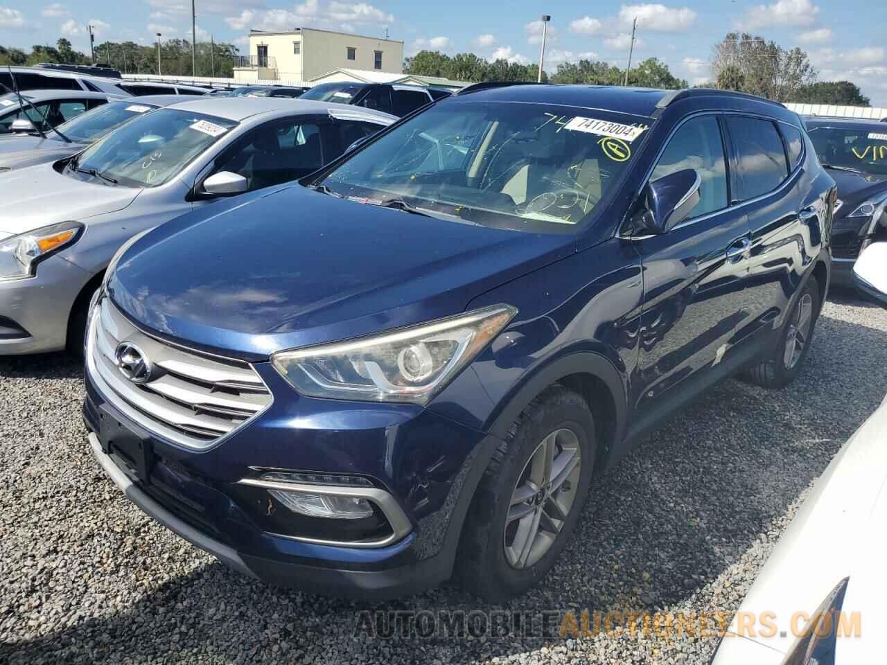 5XYZUDLB2JG546780 HYUNDAI SANTA FE 2018