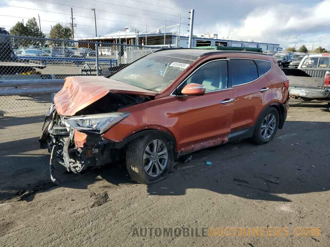 5XYZUDLB3GG331580 HYUNDAI SANTA FE 2016