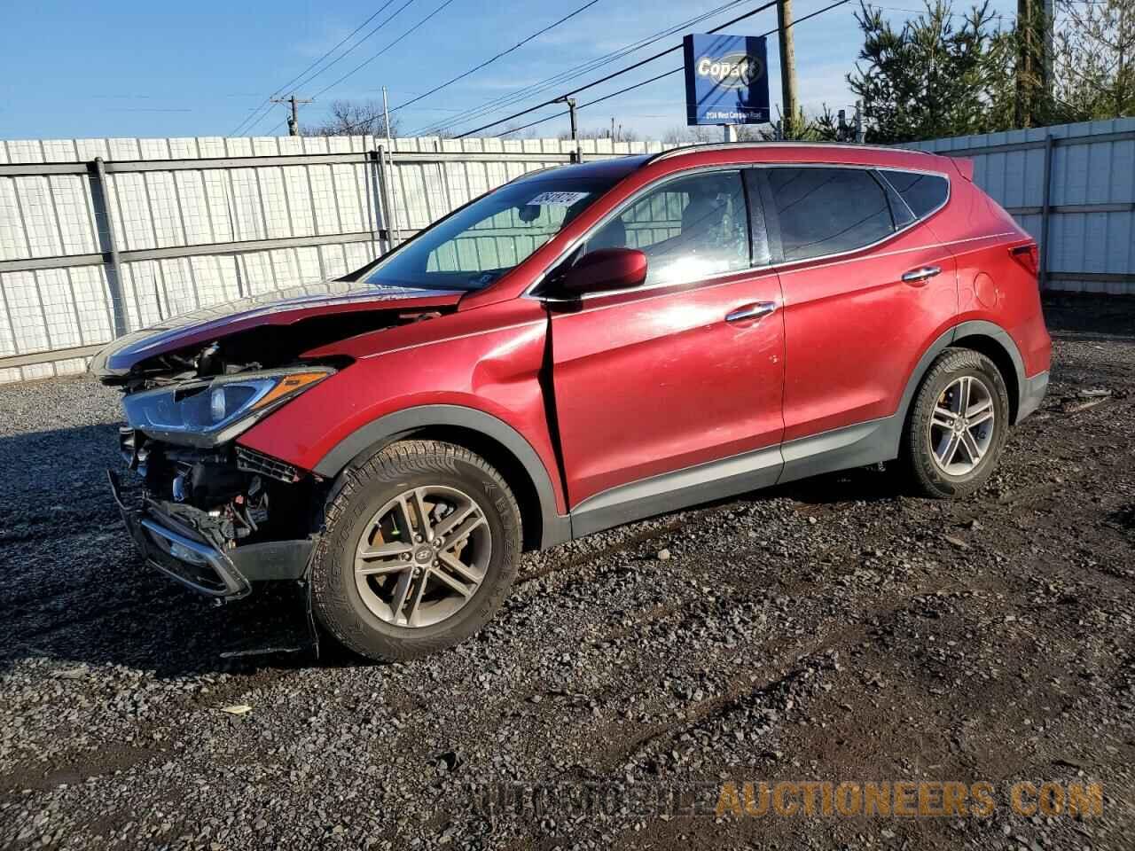 5XYZUDLB5HG471700 HYUNDAI SANTA FE 2017