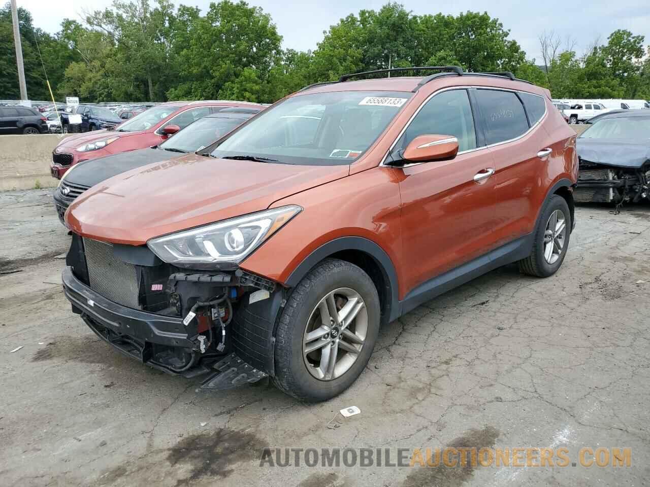 5XYZUDLB6JG510218 HYUNDAI SANTA FE 2018