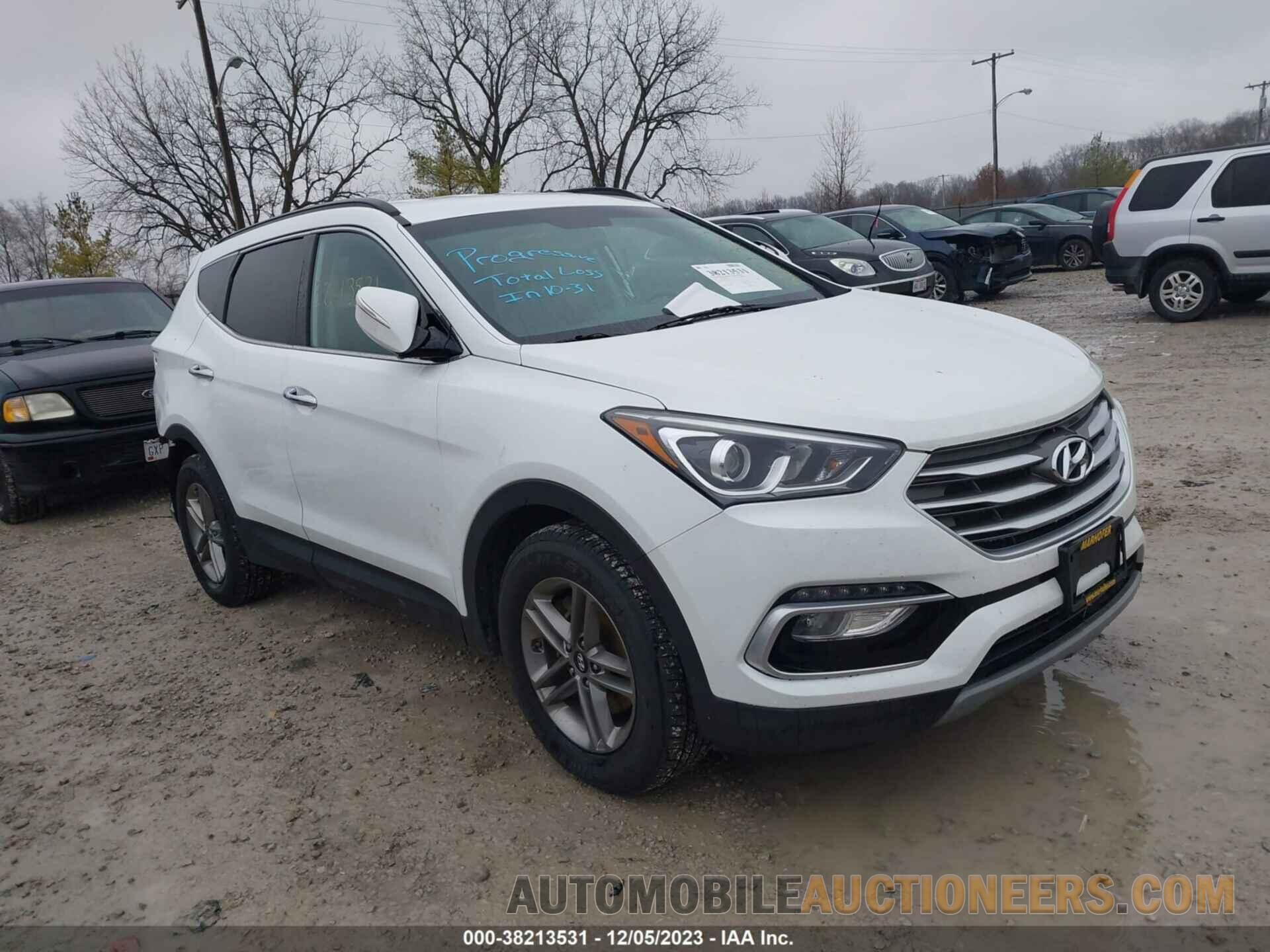 5XYZUDLB7JG555166 HYUNDAI SANTA FE SPORT 2018