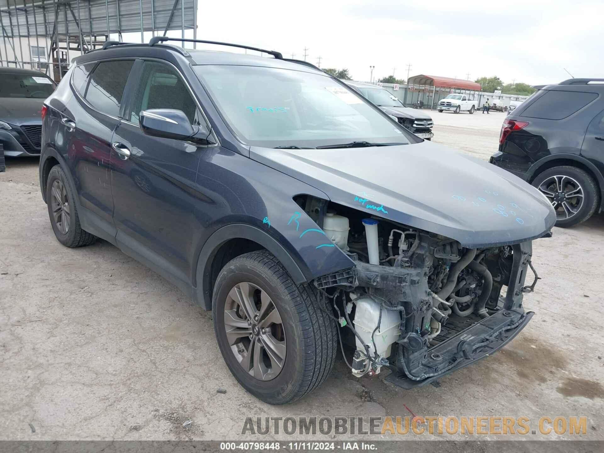 5XYZUDLB8GG312684 HYUNDAI SANTA FE SPORT 2016