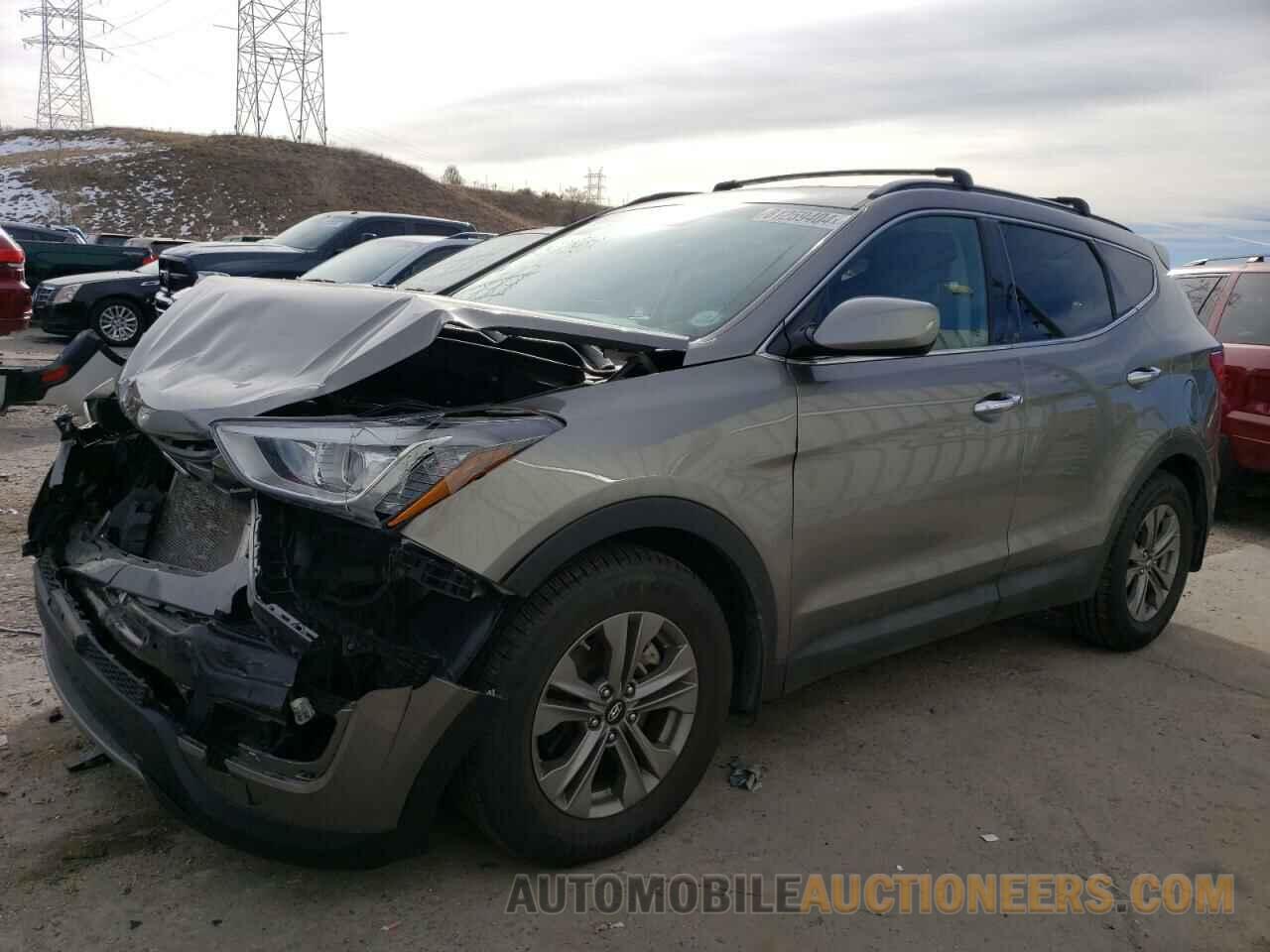 5XYZUDLB8GG373579 HYUNDAI SANTA FE 2016