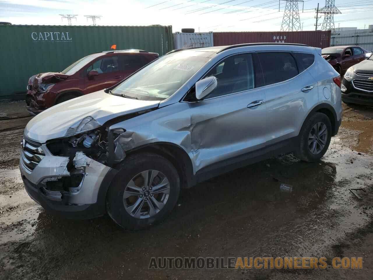 5XYZUDLB9GG372201 HYUNDAI SANTA FE 2016