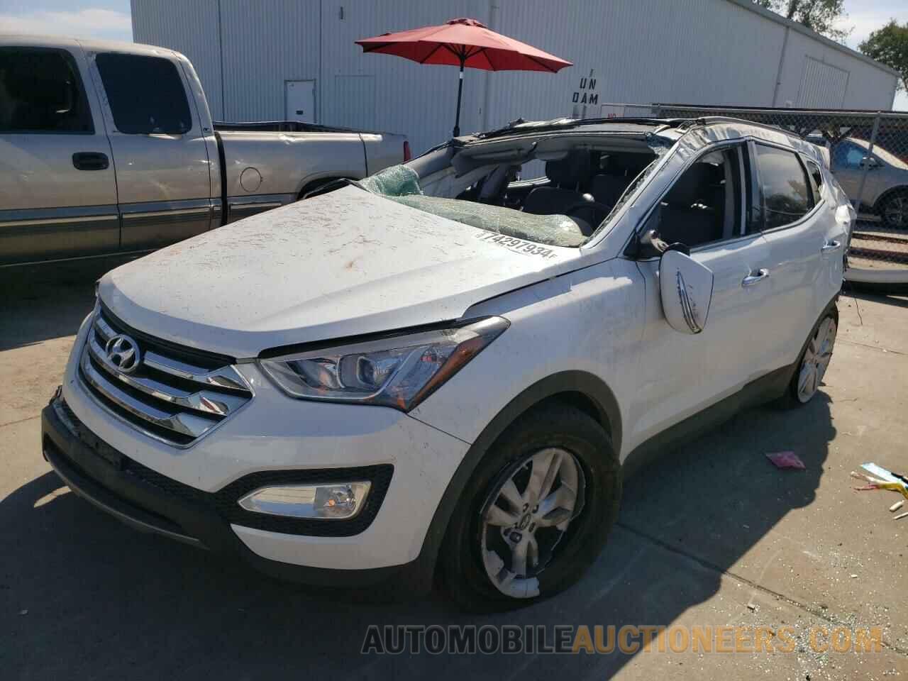 5XYZW3LA8EG208849 HYUNDAI SANTA FE 2014