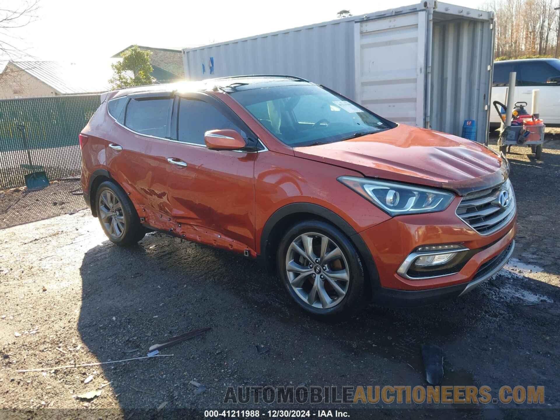 5XYZW4LA8HG500706 HYUNDAI SANTA FE SPORT 2017