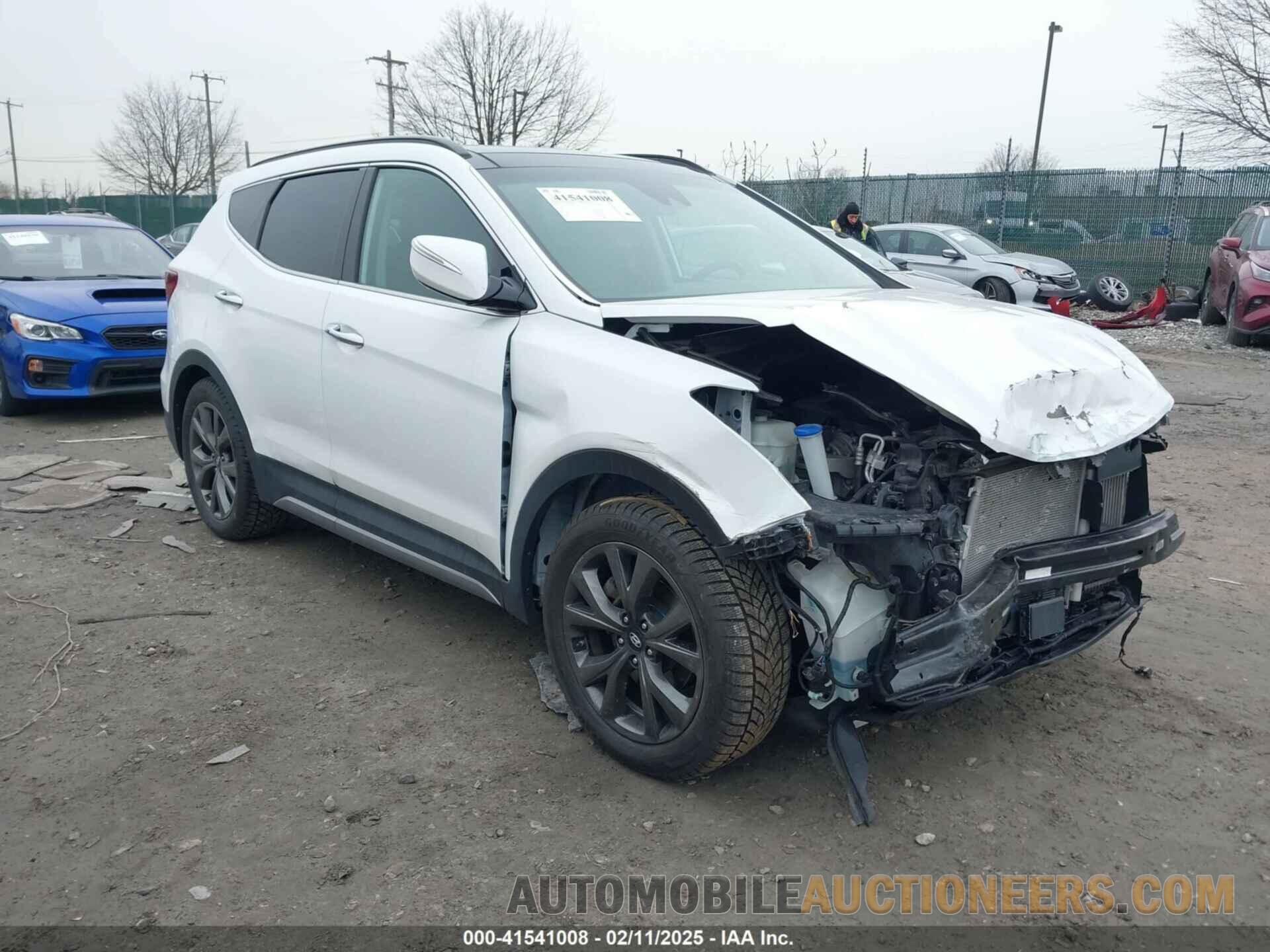 5XYZWDLA2HG477455 HYUNDAI SANTA FE SPORT 2017