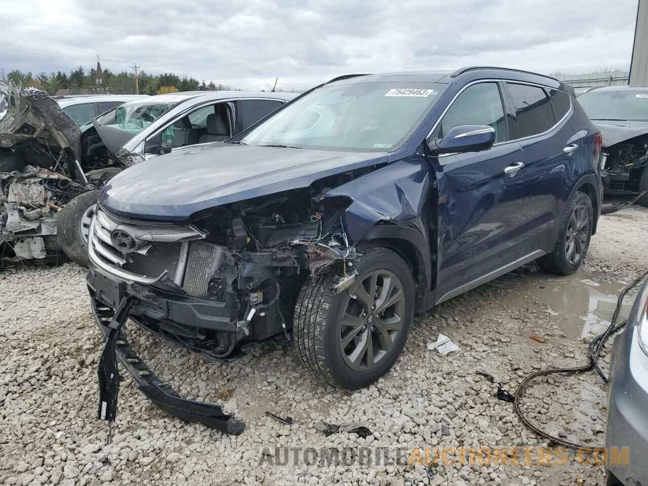 5XYZWDLA8JG507564 HYUNDAI SANTA FE 2018