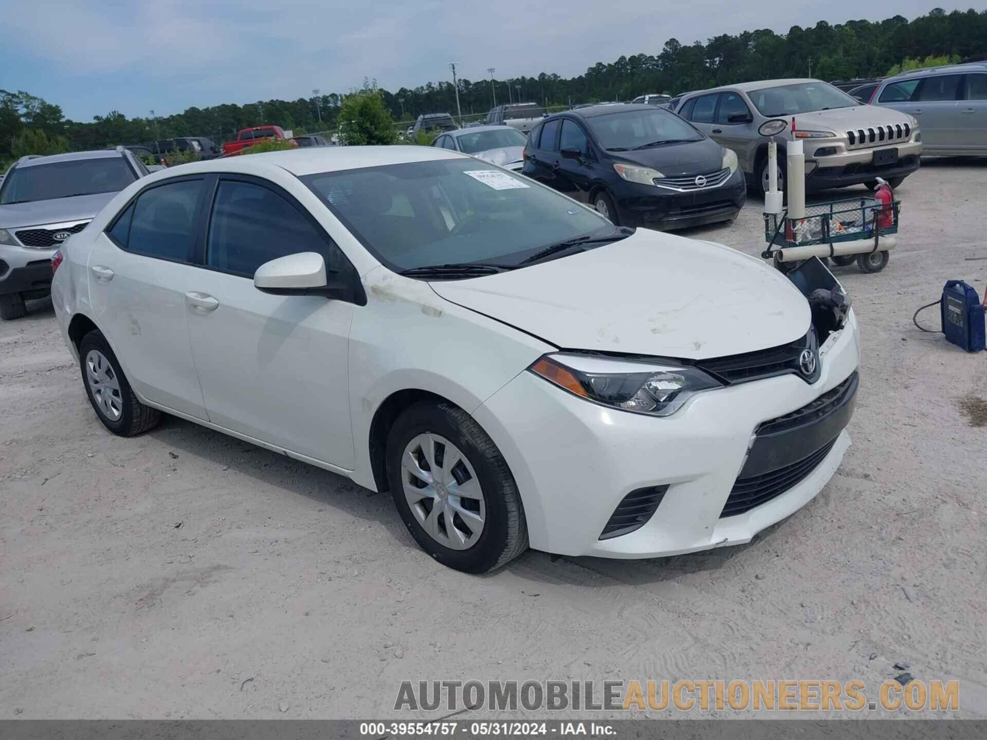 5YFBPRHE0FP245002 TOYOTA COROLLA 2015