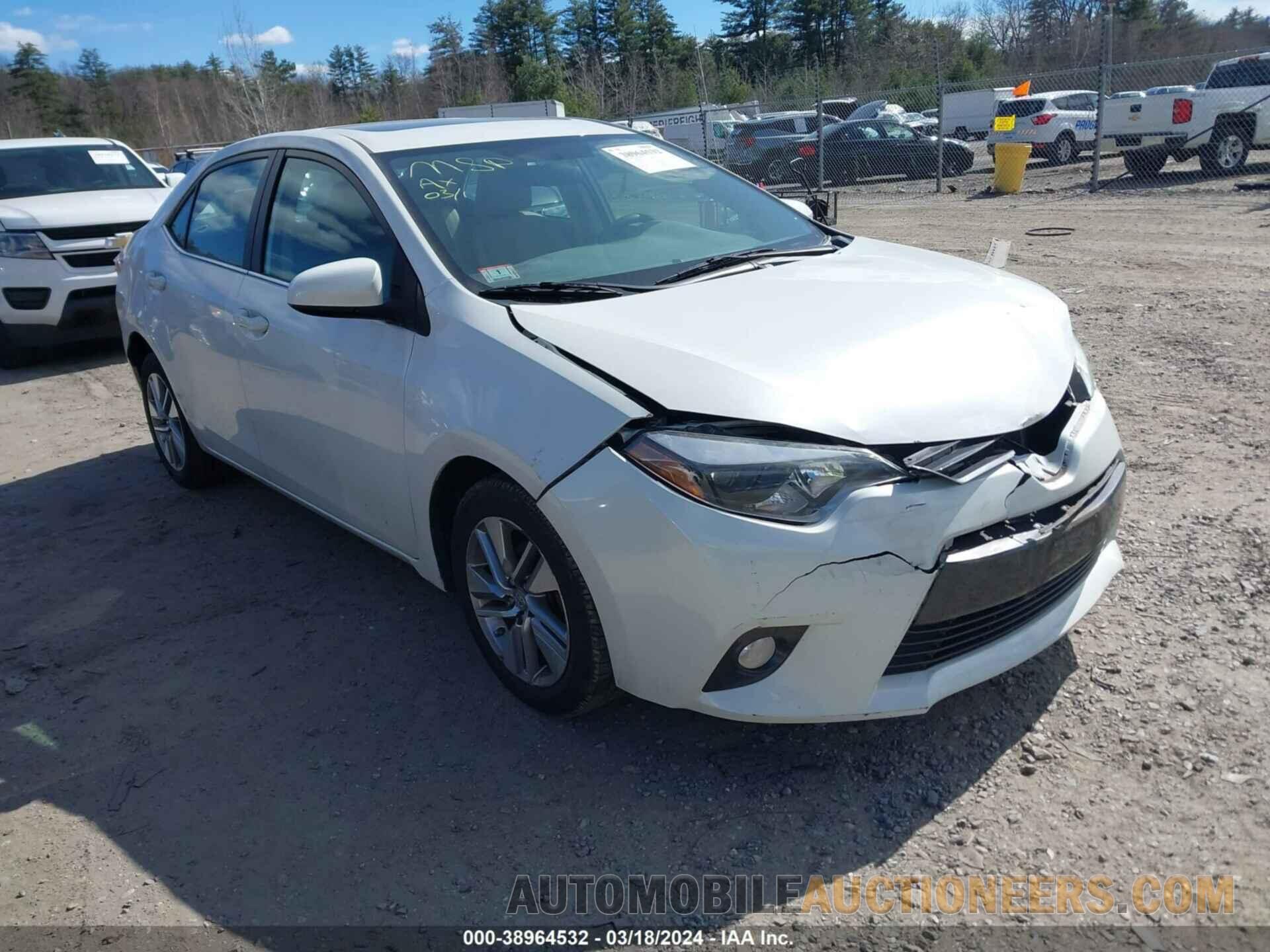 5YFBPRHE0FP304159 TOYOTA COROLLA 2015