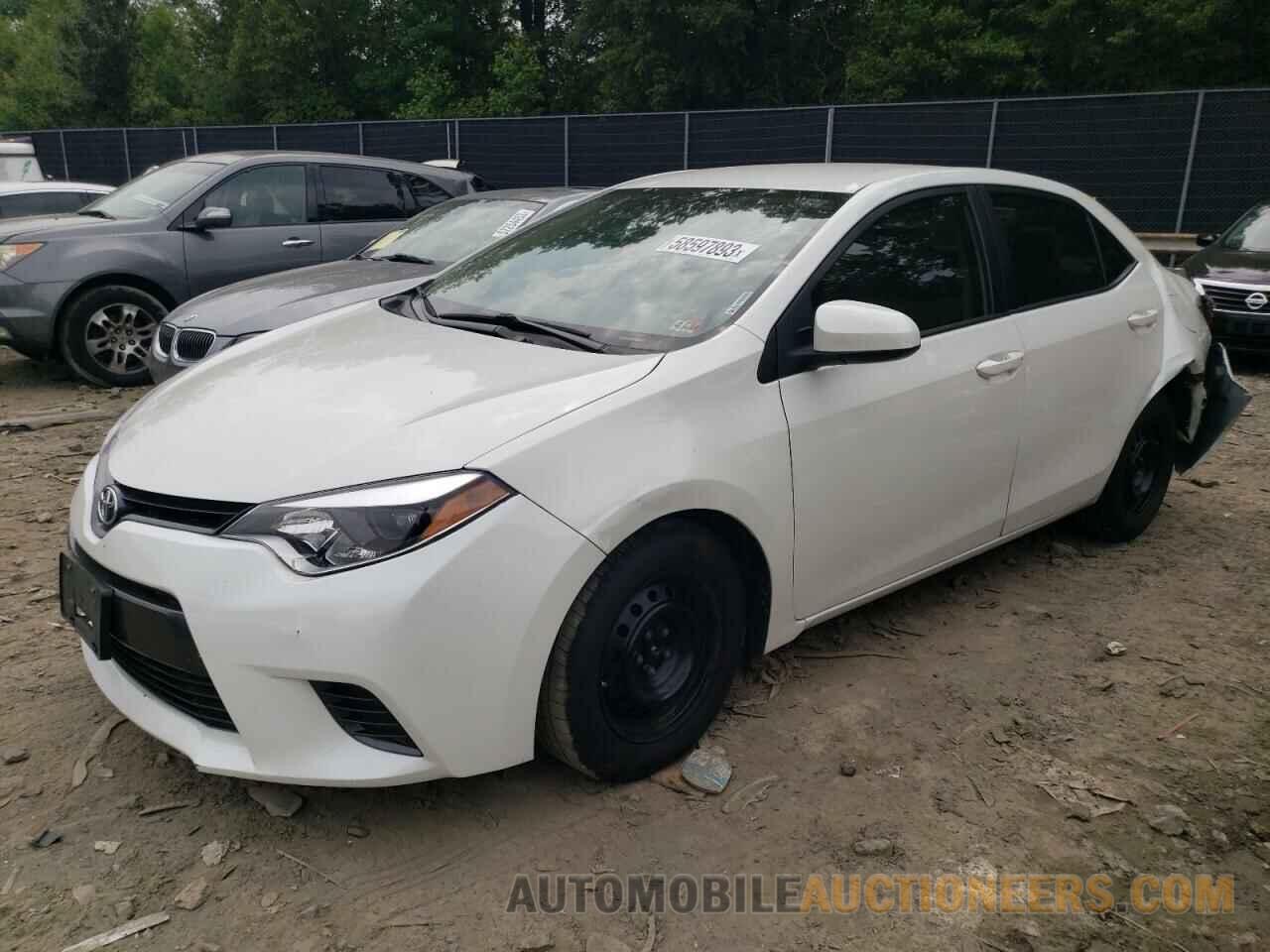 5YFBPRHE1GP402764 TOYOTA COROLLA 2016