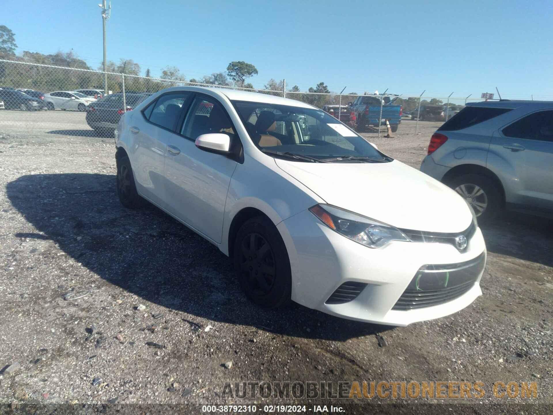 5YFBPRHE1GP527716 TOYOTA COROLLA 2016