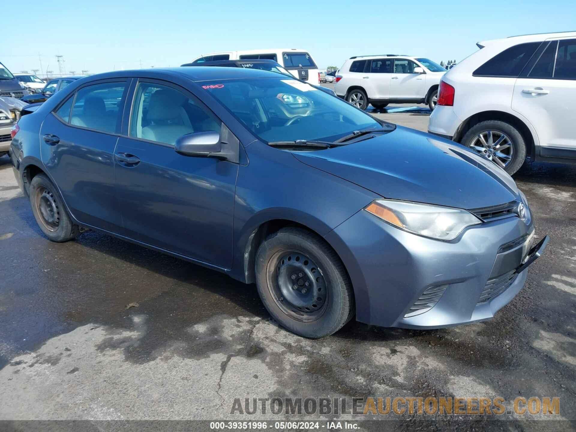 5YFBPRHE2FP358076 TOYOTA COROLLA 2015