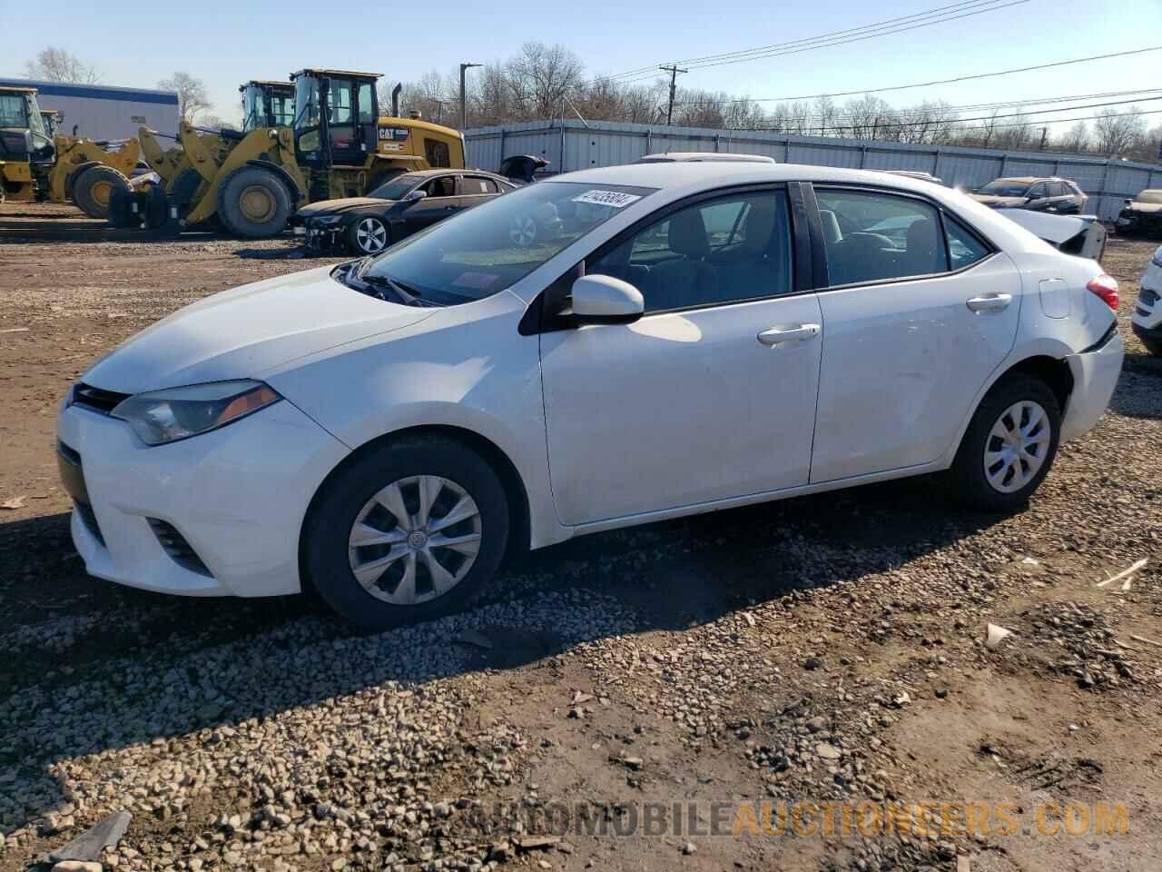 5YFBPRHE2GP407729 TOYOTA COROLLA 2016