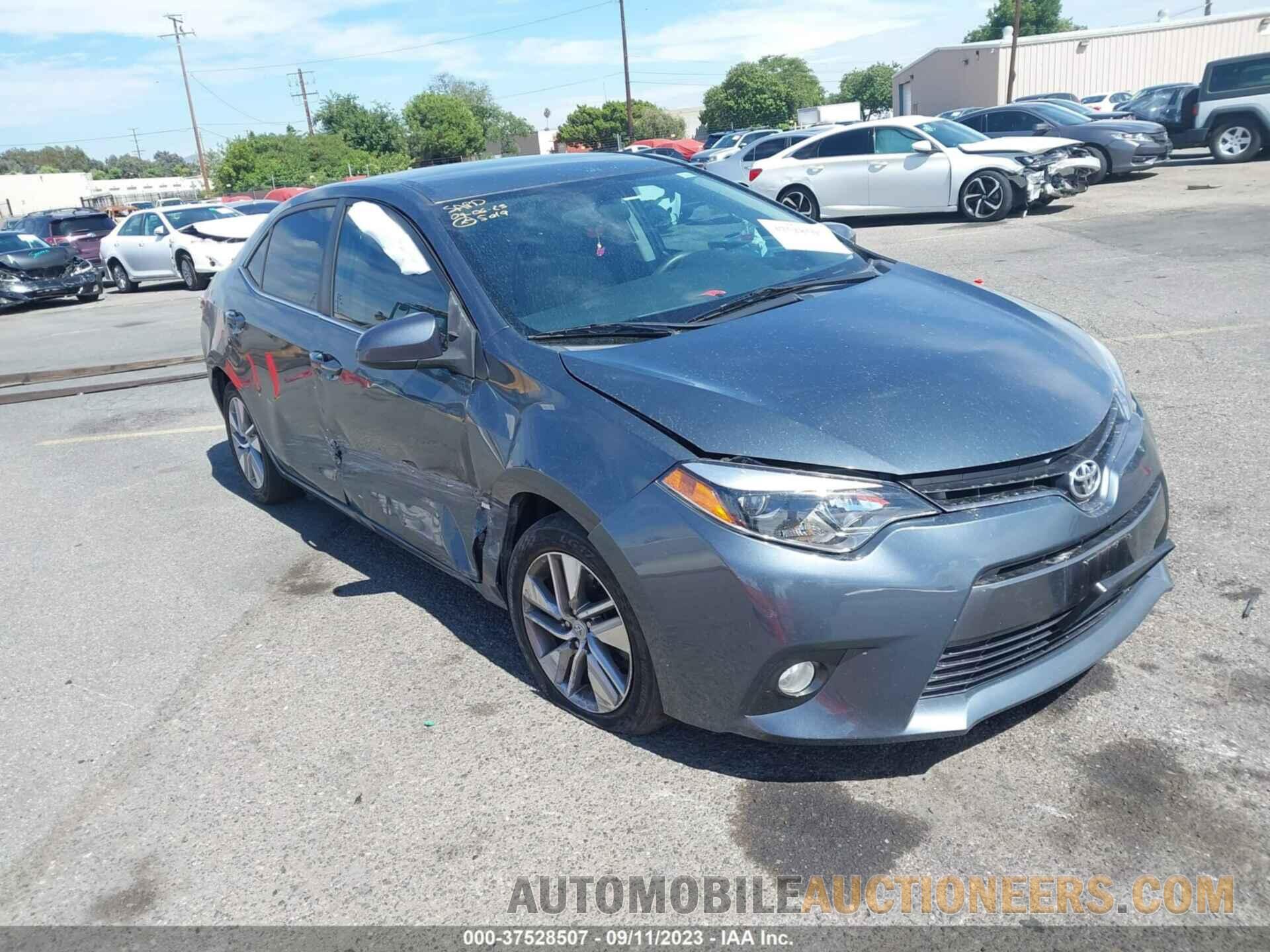 5YFBPRHE3FP261839 TOYOTA COROLLA 2015