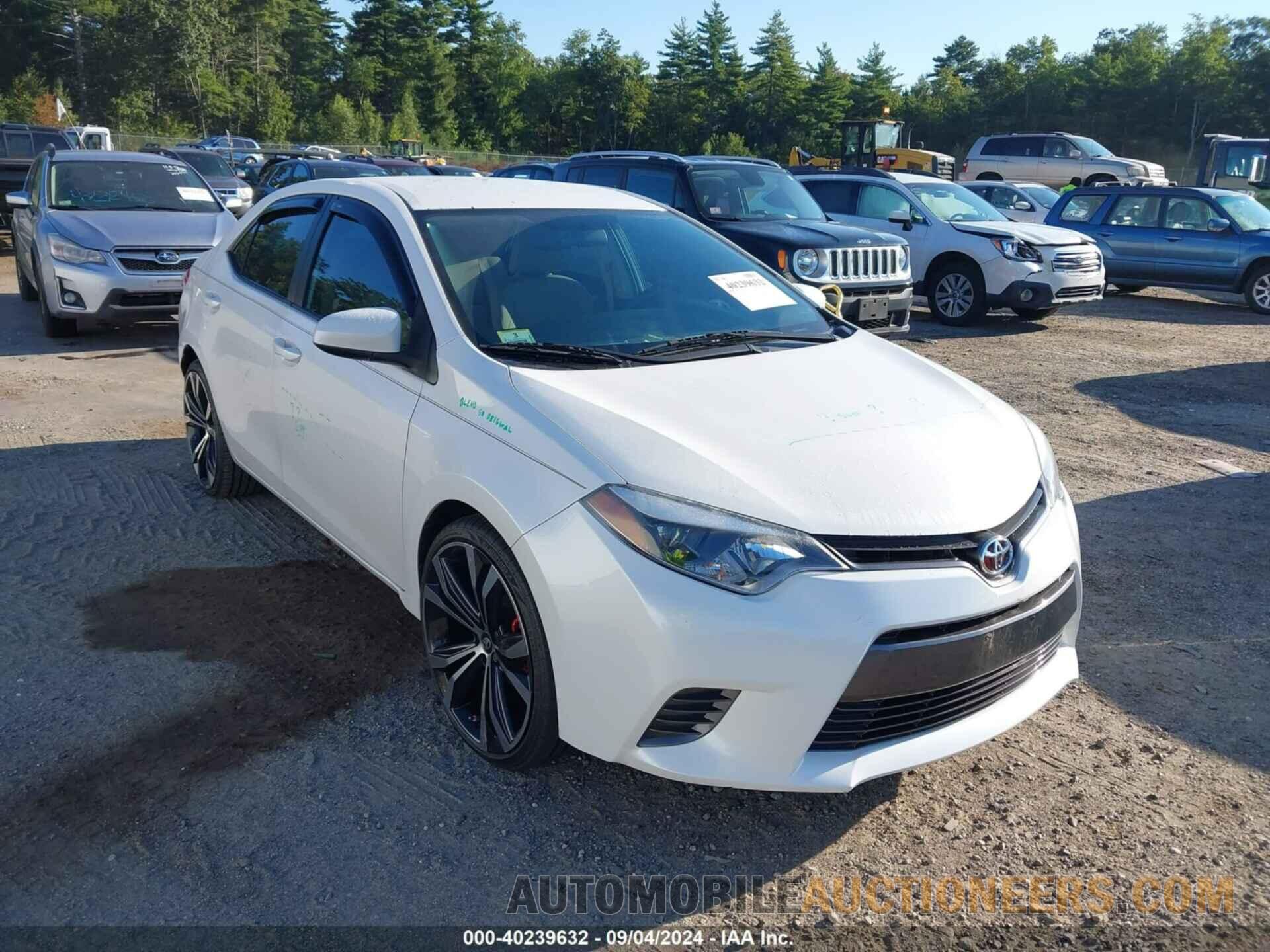 5YFBPRHE4FP229515 TOYOTA COROLLA 2015