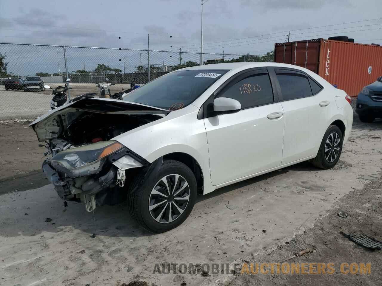 5YFBPRHE4FP345698 TOYOTA COROLLA 2015