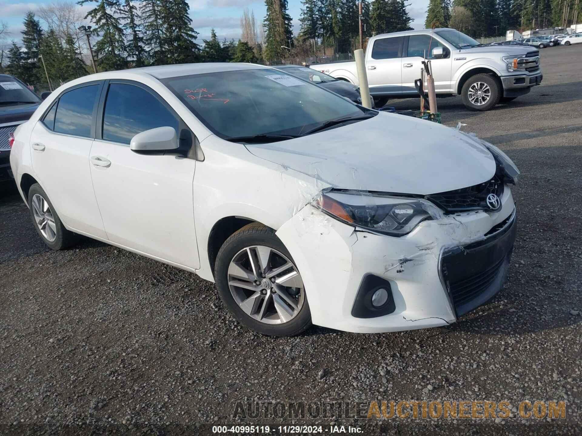 5YFBPRHE4GP510361 TOYOTA COROLLA 2016