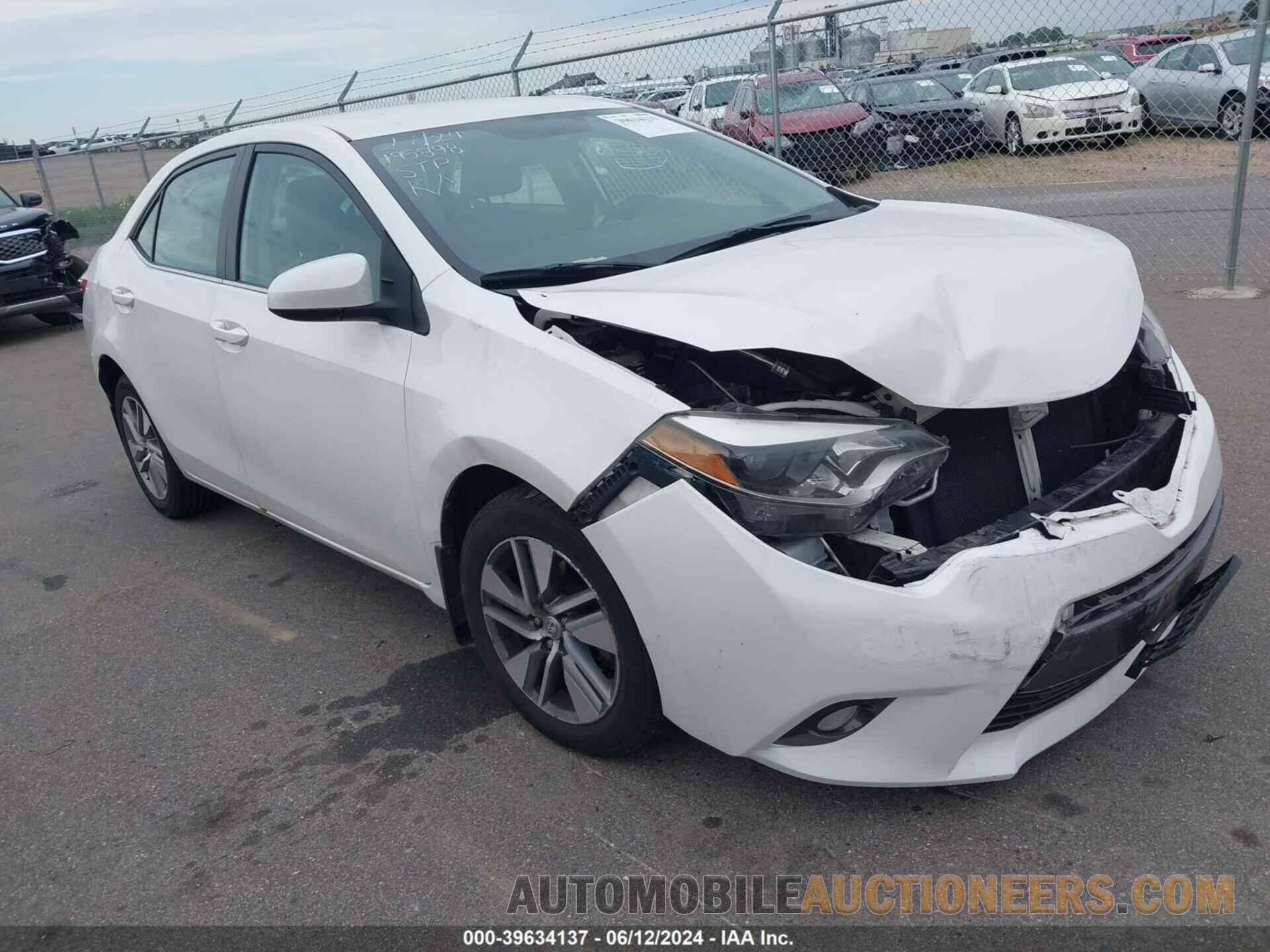 5YFBPRHE5FP210388 TOYOTA COROLLA 2015