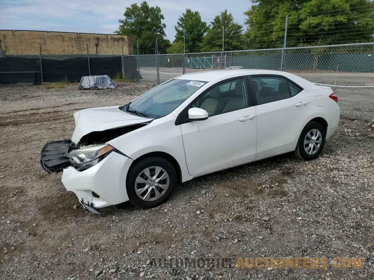 5YFBPRHE5FP238109 TOYOTA COROLLA 2015