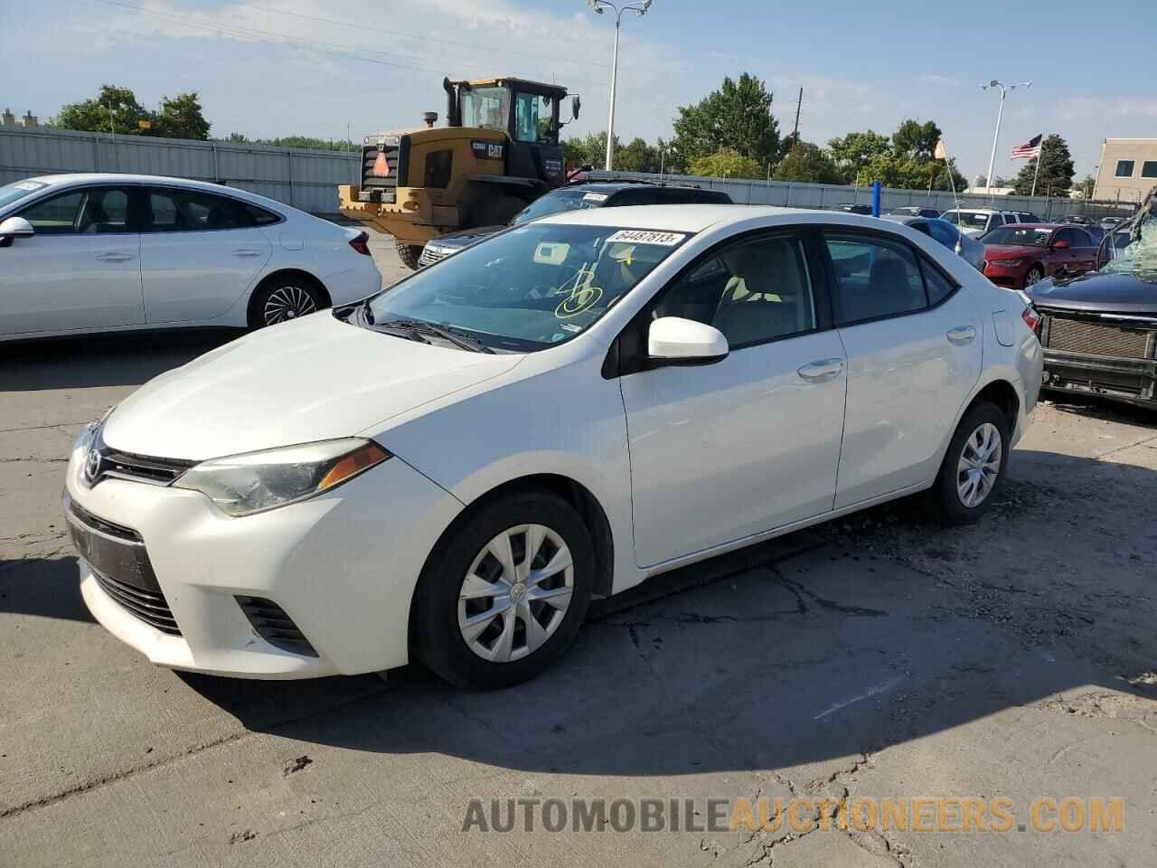 5YFBPRHE5GP427151 TOYOTA COROLLA 2016