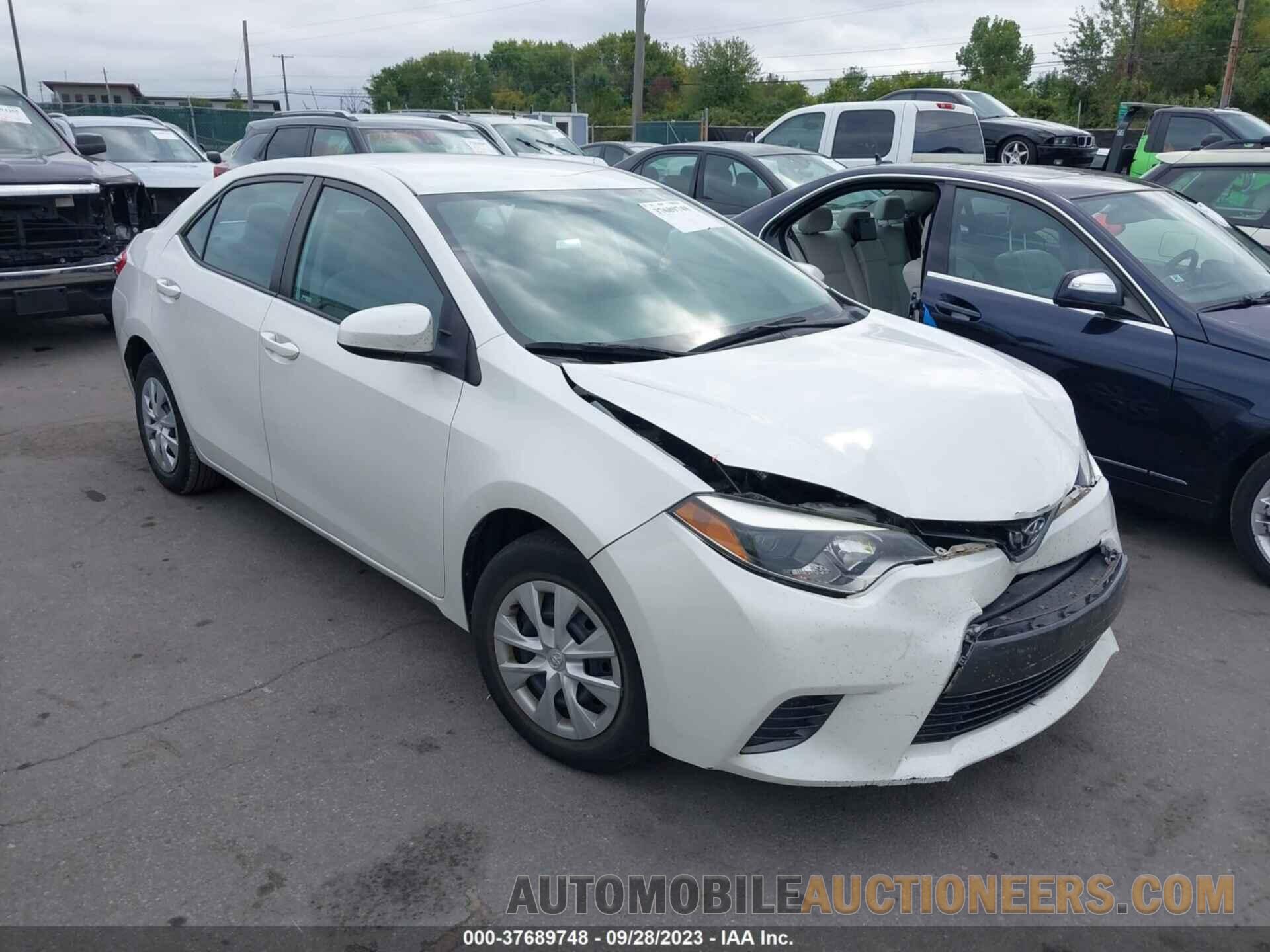 5YFBPRHE5GP449215 TOYOTA COROLLA 2016