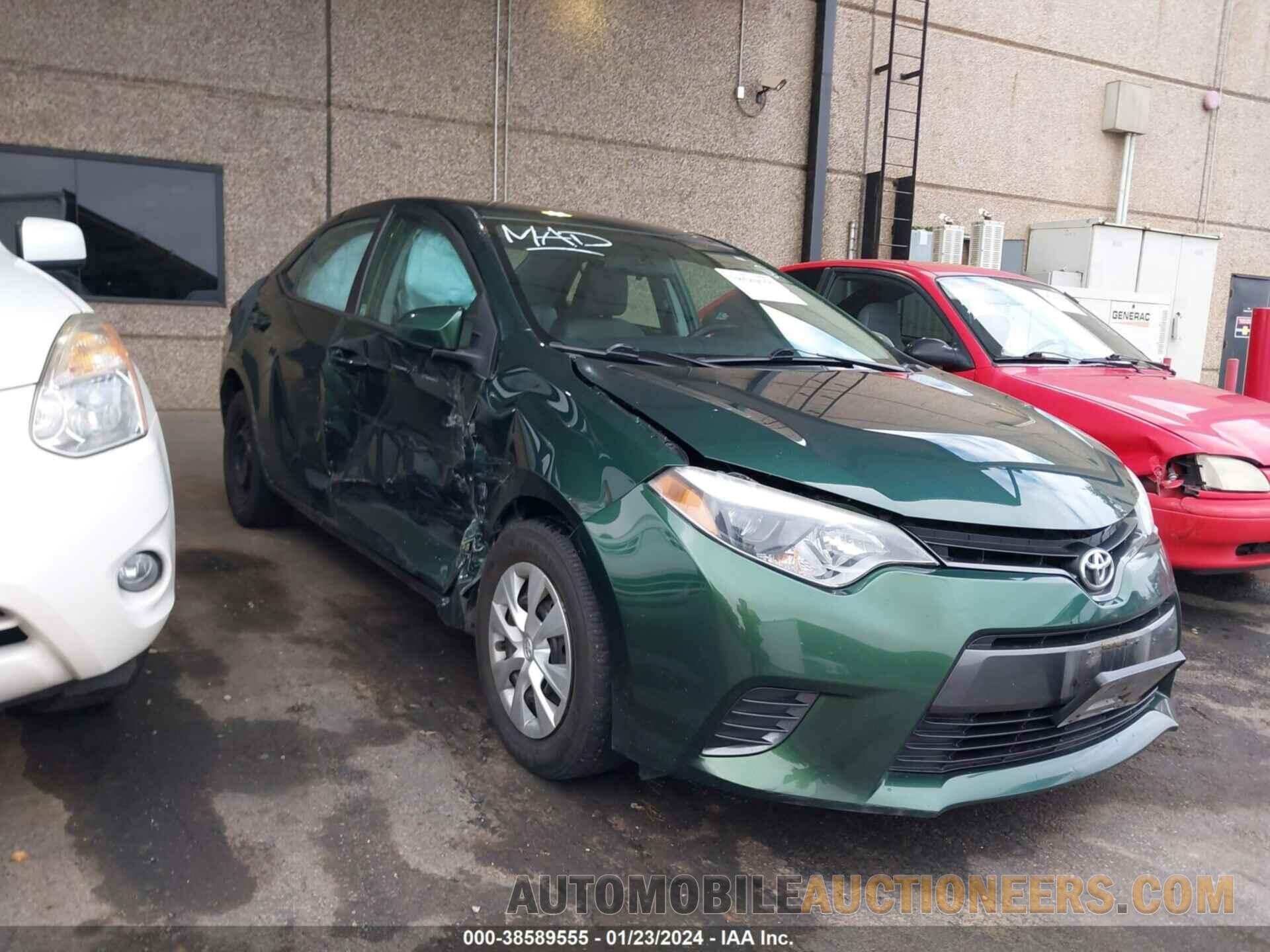 5YFBPRHE6GP417812 TOYOTA COROLLA 2016