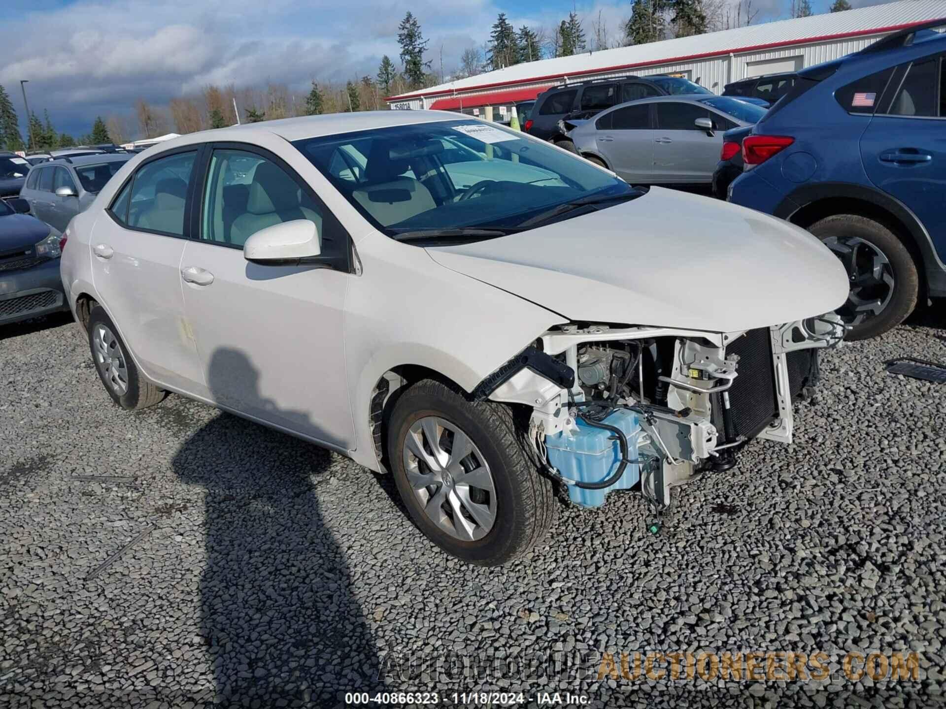 5YFBPRHE7FP242436 TOYOTA COROLLA 2015