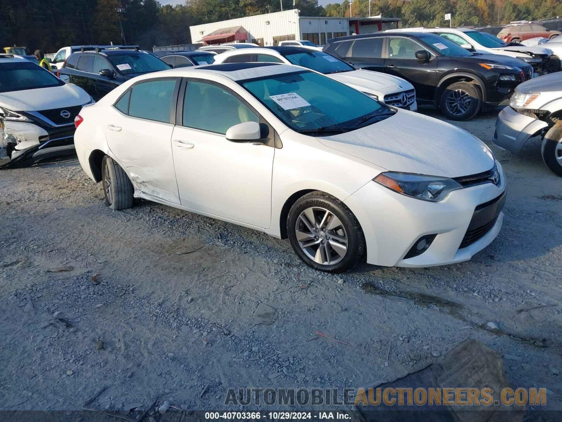 5YFBPRHE7FP328944 TOYOTA COROLLA 2015