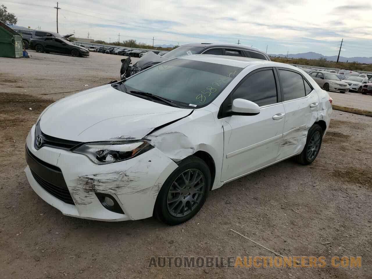 5YFBPRHE8GP407671 TOYOTA COROLLA 2016