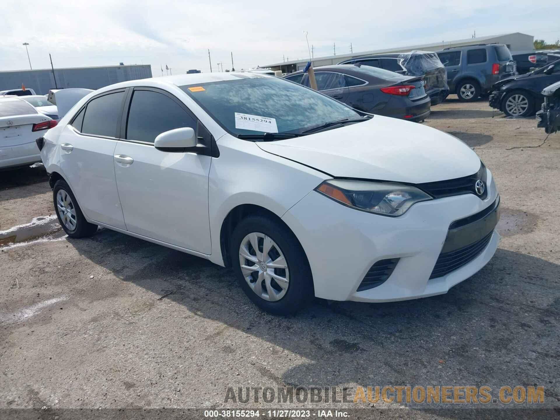 5YFBPRHE9FP204495 TOYOTA COROLLA 2015