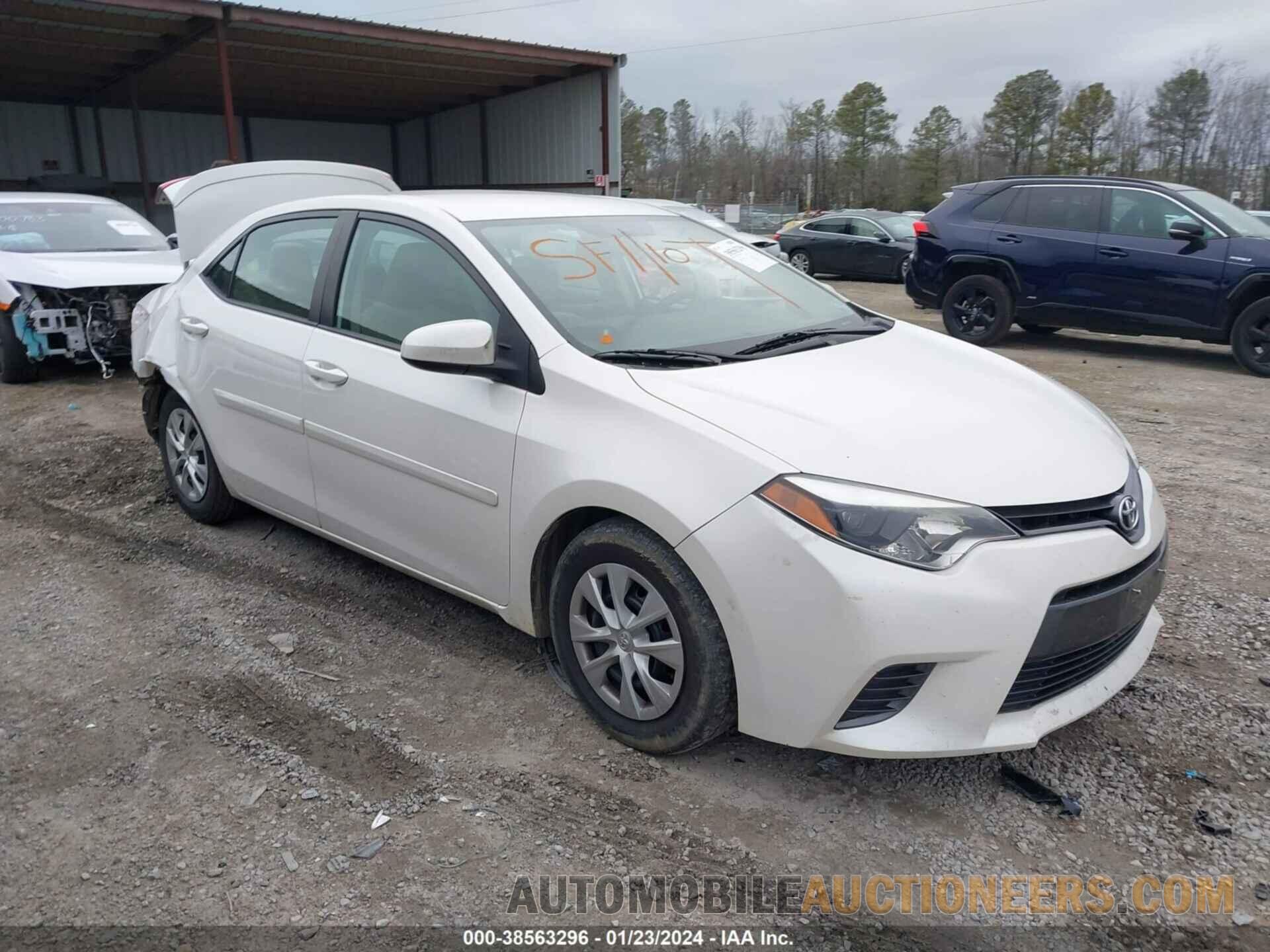 5YFBPRHE9FP214248 TOYOTA COROLLA 2015