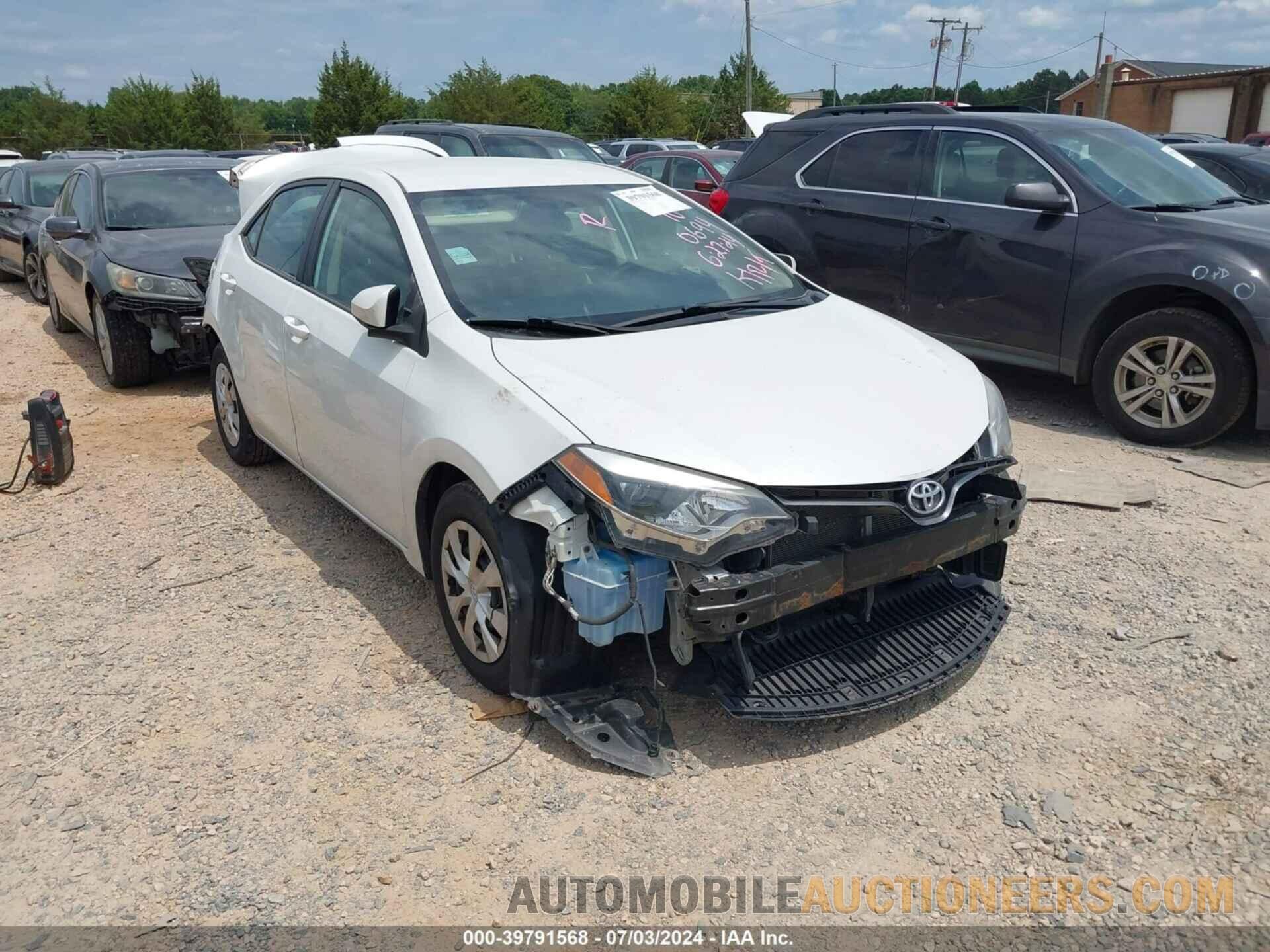 5YFBPRHE9FP260694 TOYOTA COROLLA 2015