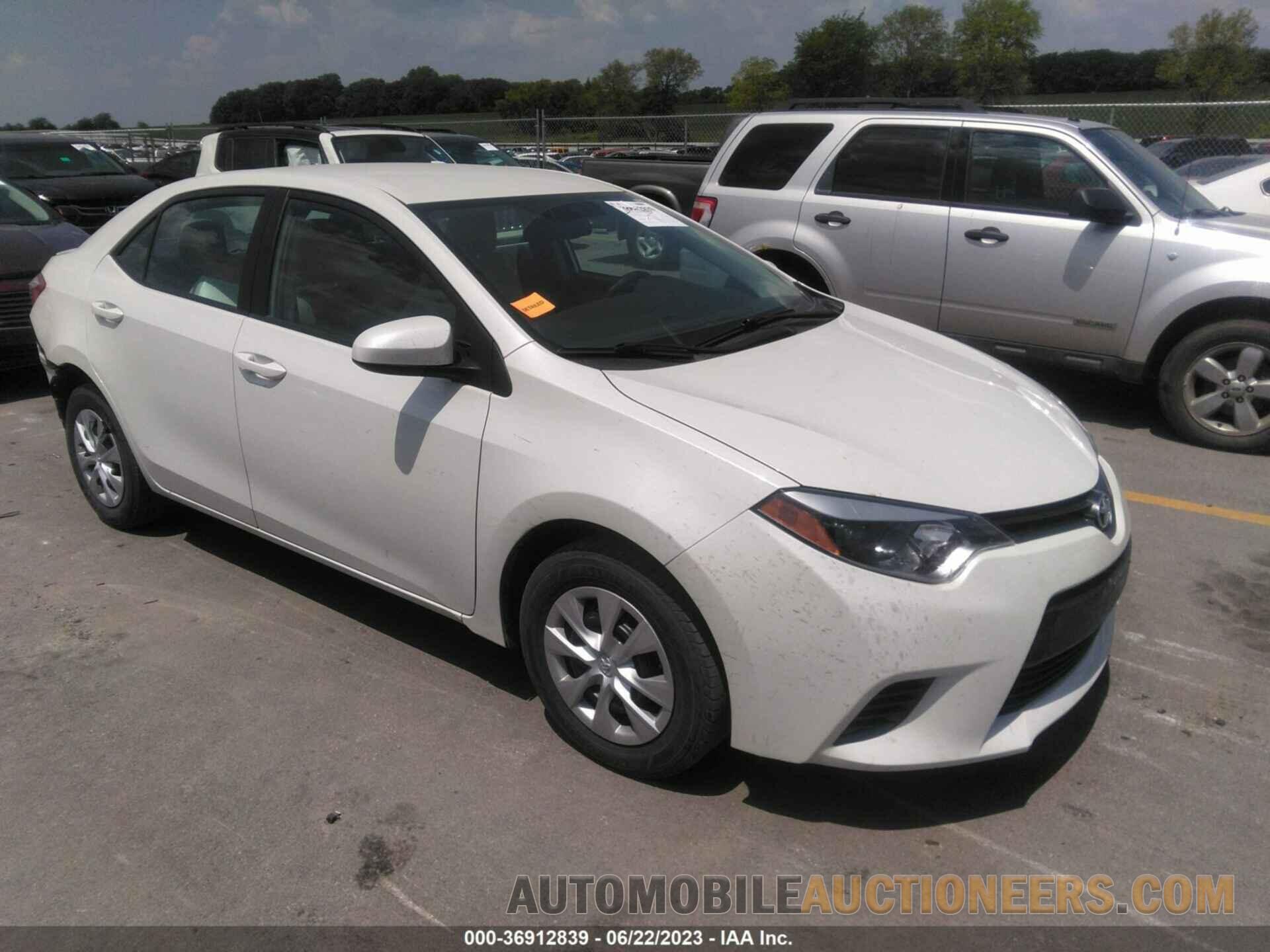 5YFBPRHE9FP266687 TOYOTA COROLLA 2015